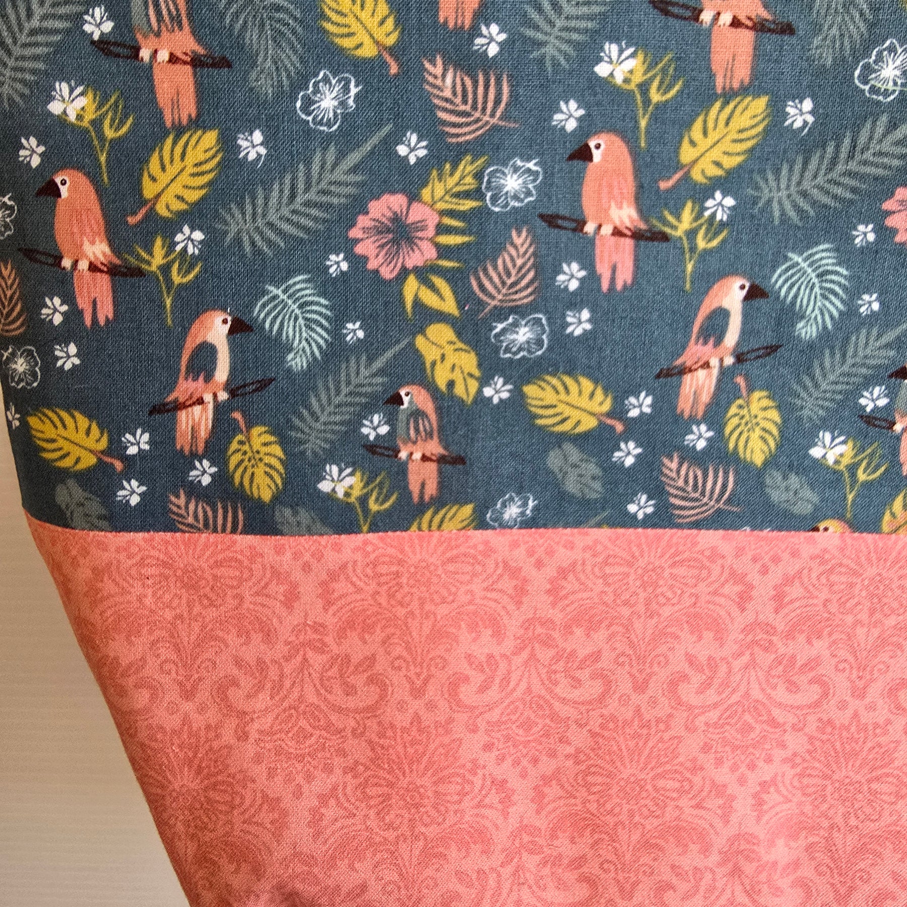 Handmade | Small Parrot | Garden | Tote Bag
