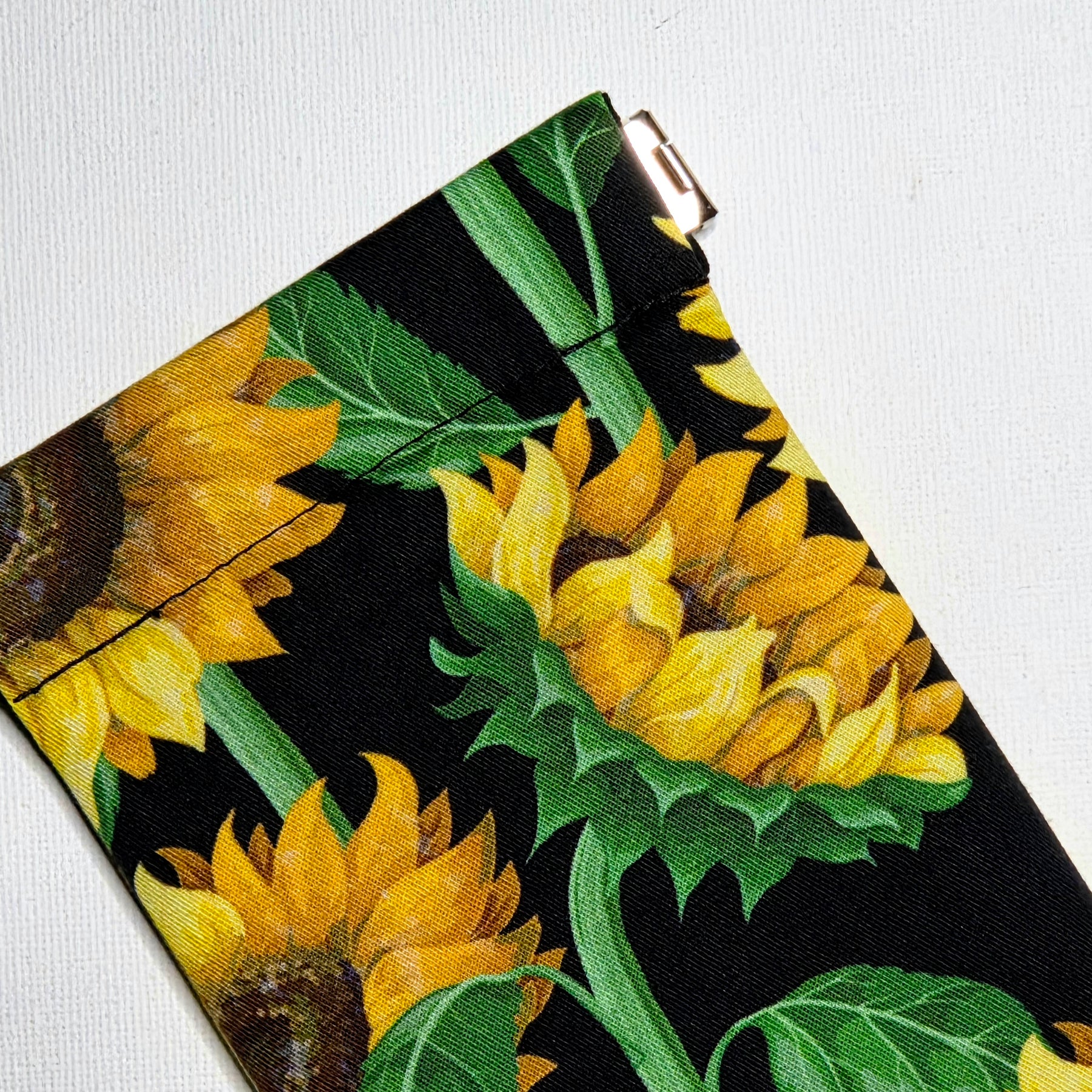 Sunglasses Pouch with a pretty sunflower design