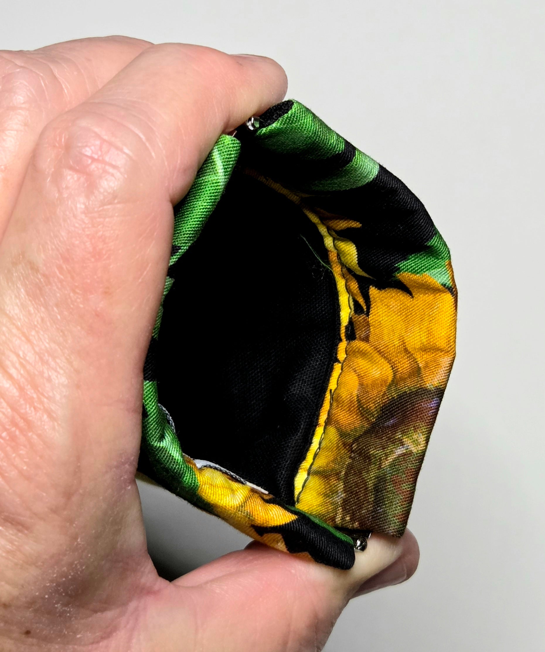 Sunglasses Pouch with a pretty sunflower design