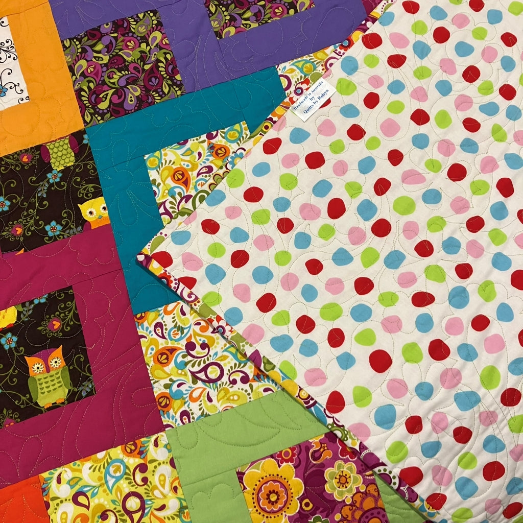 handmade patchwork quilt australia - quilts for children