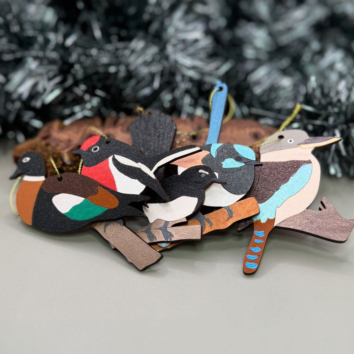 Galah Hand Painted Australiana Christmas Decoration