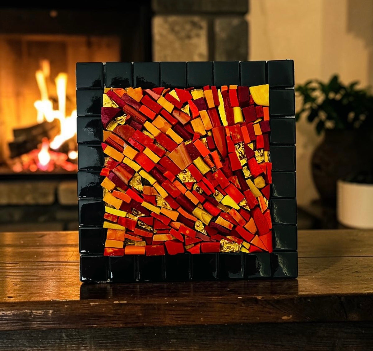 Mosaic Framed Wall Art.