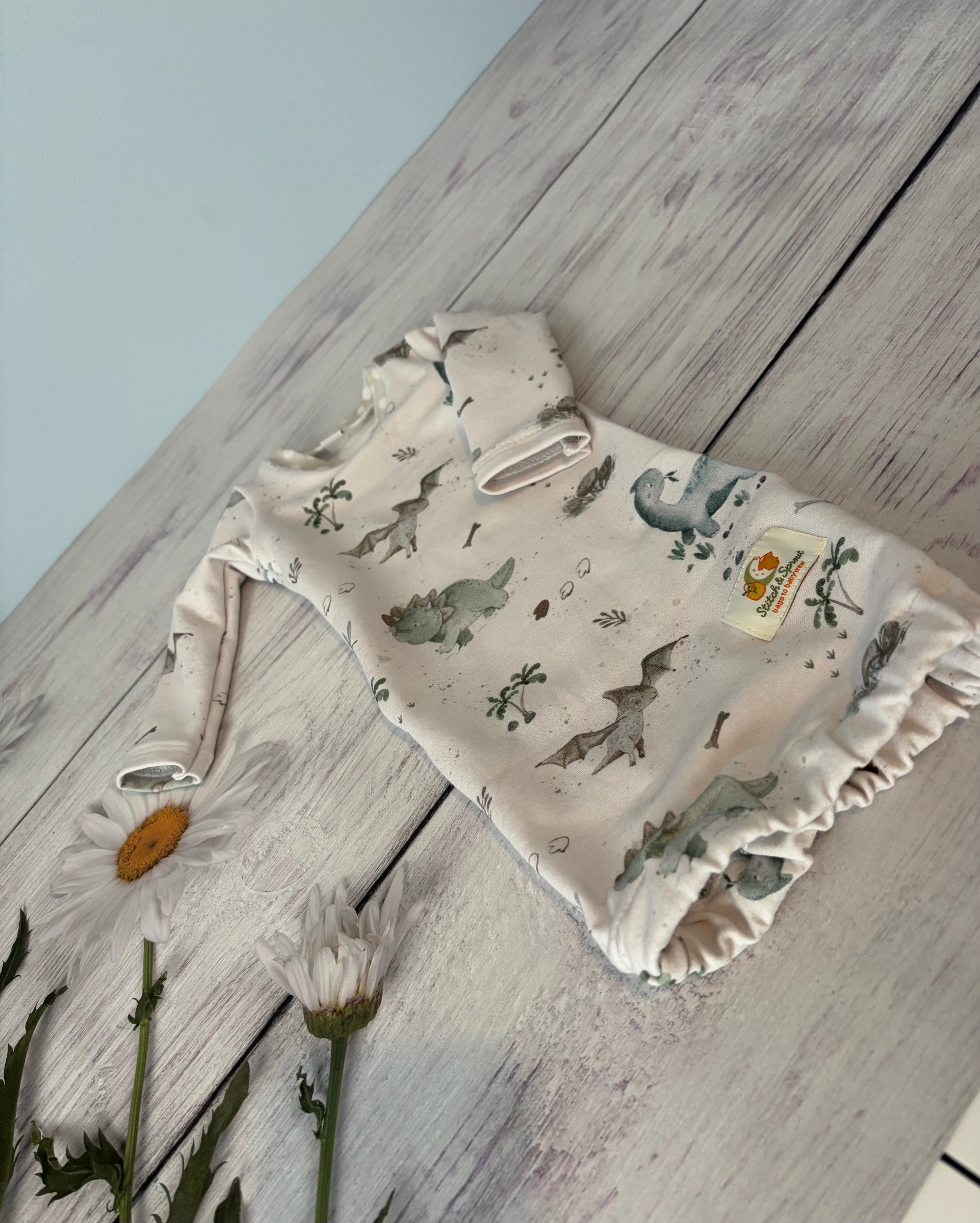 Dino Babies Gown Newborn 000