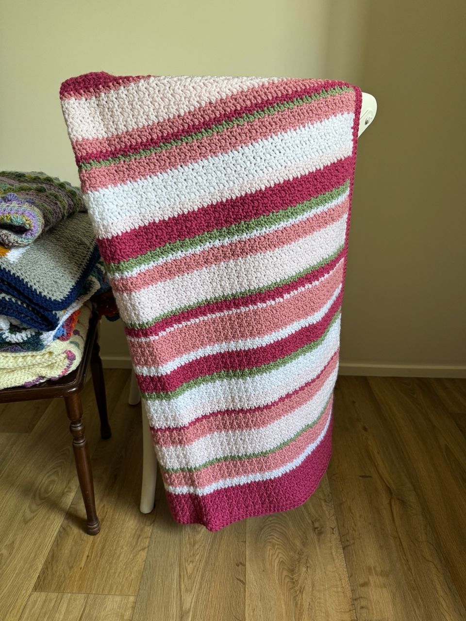 Crochet | Baby Blanket / Throw | Various Pink & Variegated options