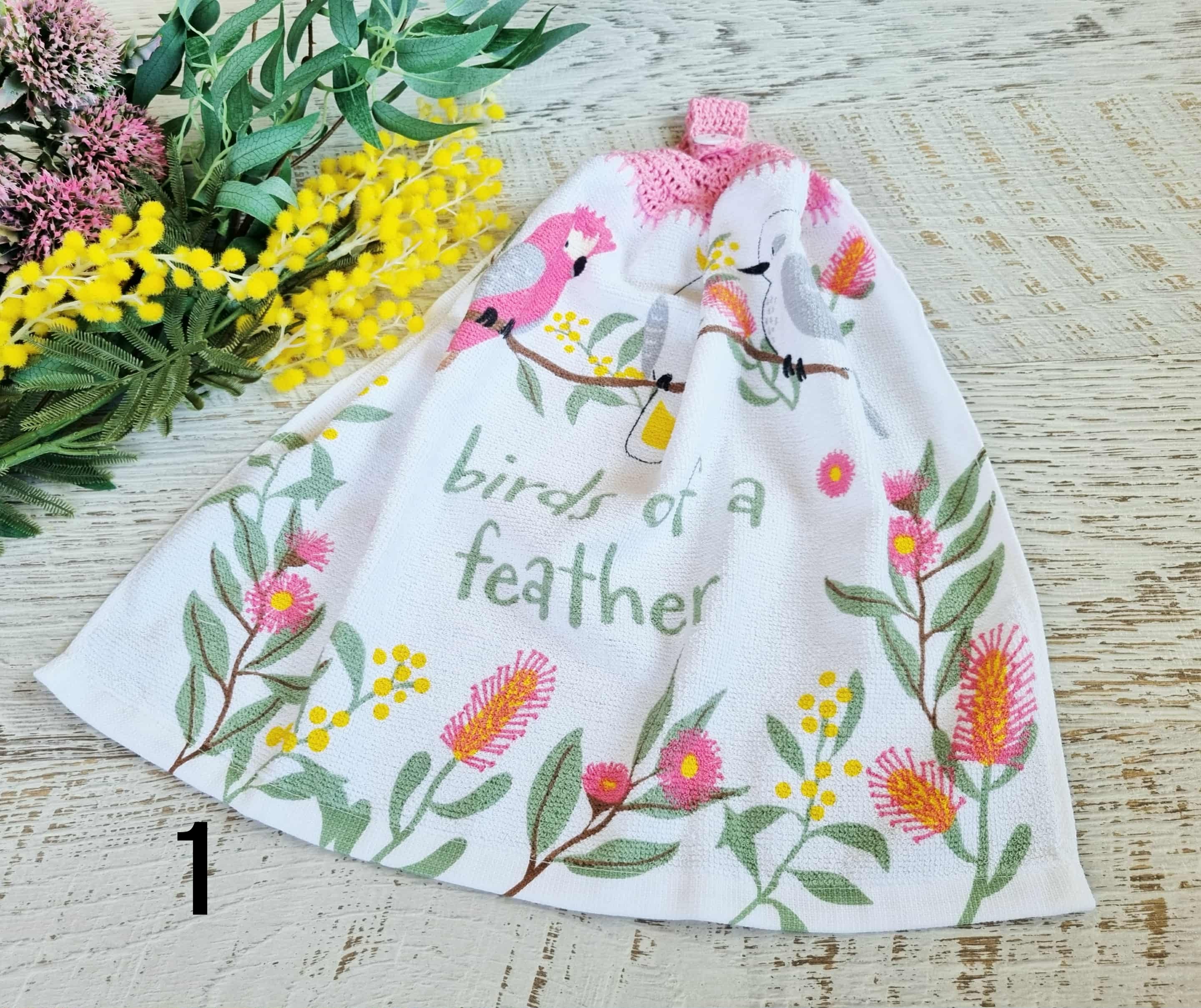 Kitchen Hand Towel | Hanging | Cotton | SINGLE LAYER | 9 Styles - 1-9