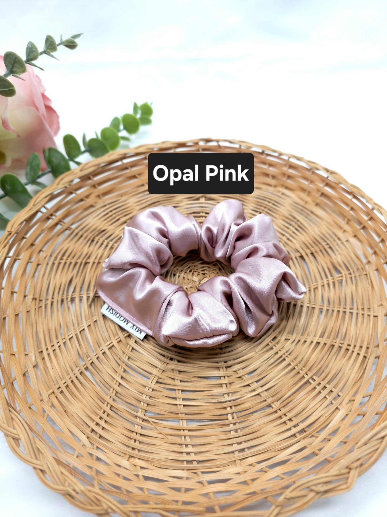 Regular Satin Scrunchies, Handmade hair ties, Ponytail Bands