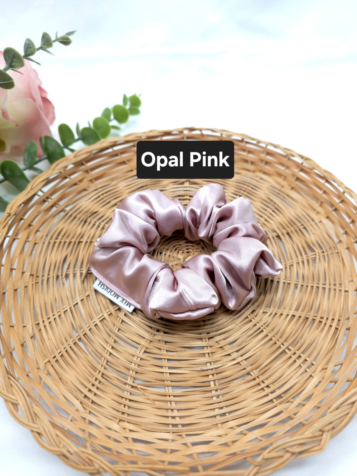 Regular Satin Scrunchies, Handmade hair ties, Ponytail Bands