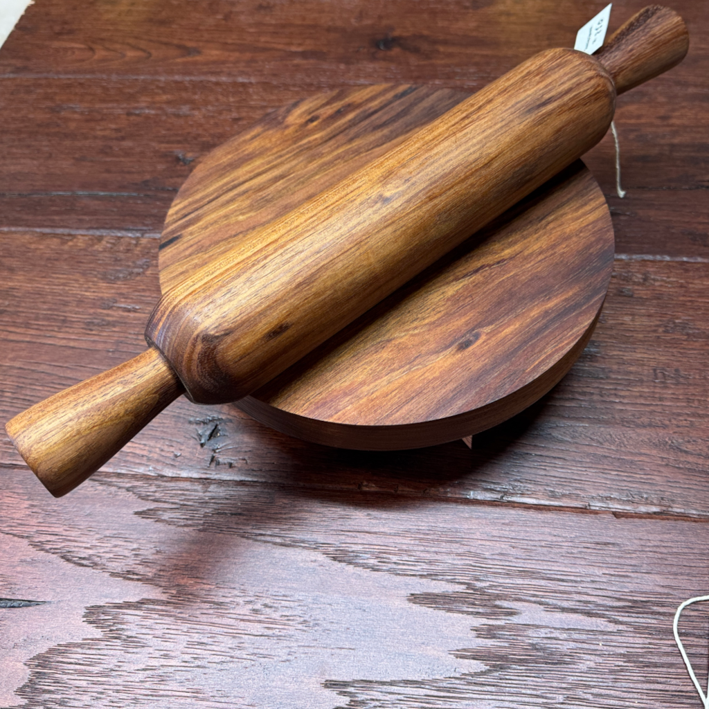 Hand made Chakla and Belan | Australian Blackwood