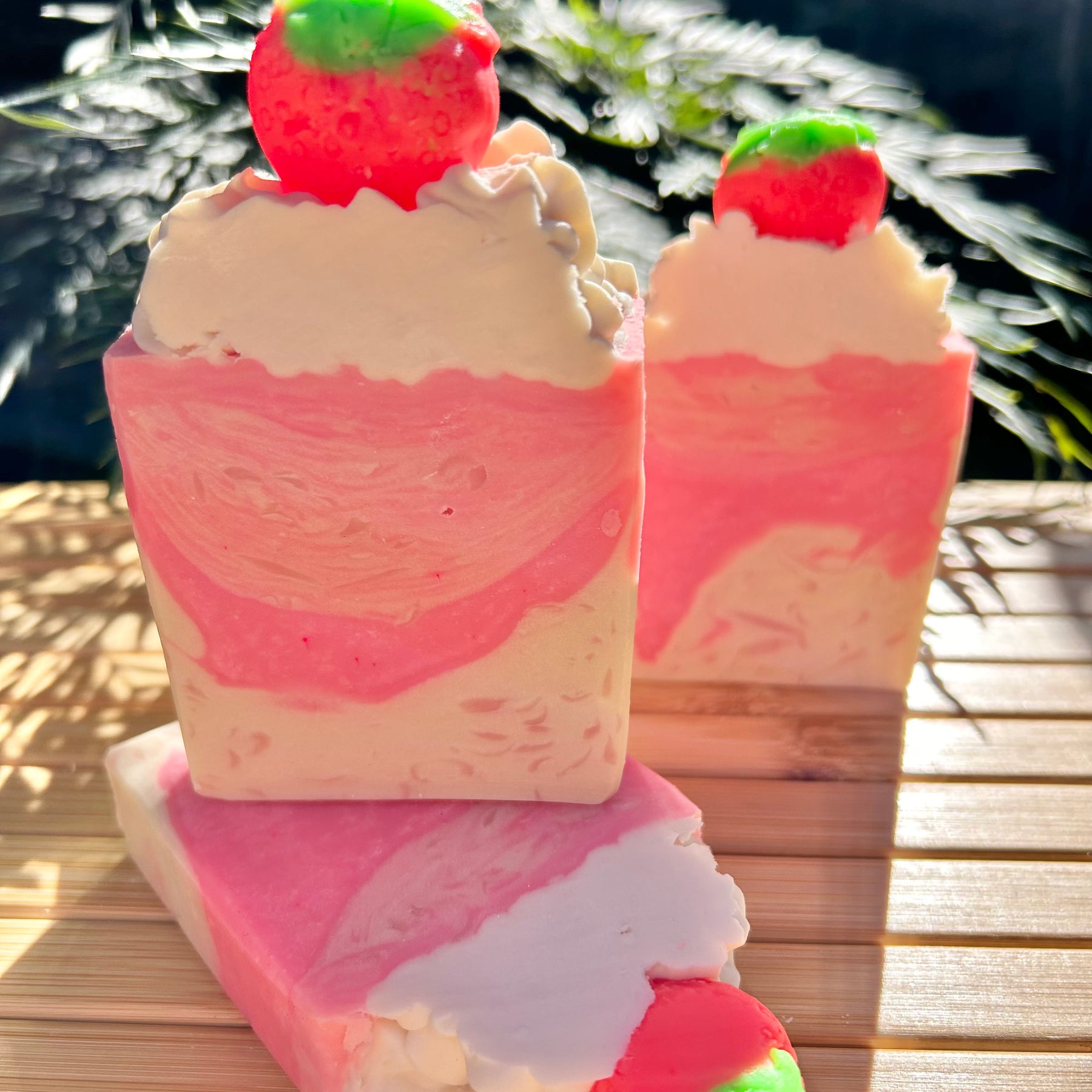 🍓 Strawberry & Cream Soap | Handmade Soap | Limited Edition 🍓