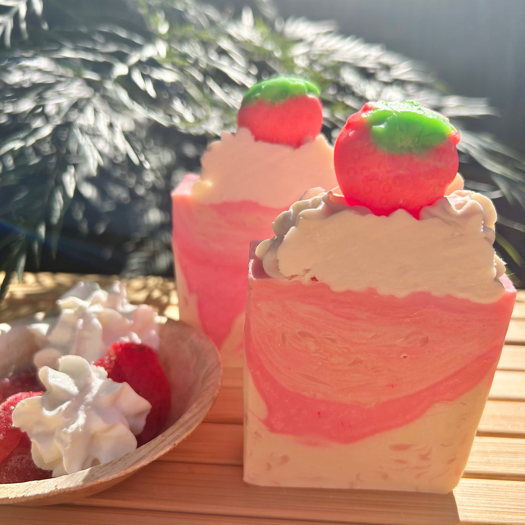 🍓 Strawberry & Cream Soap | Handmade Soap | Limited Edition 🍓
