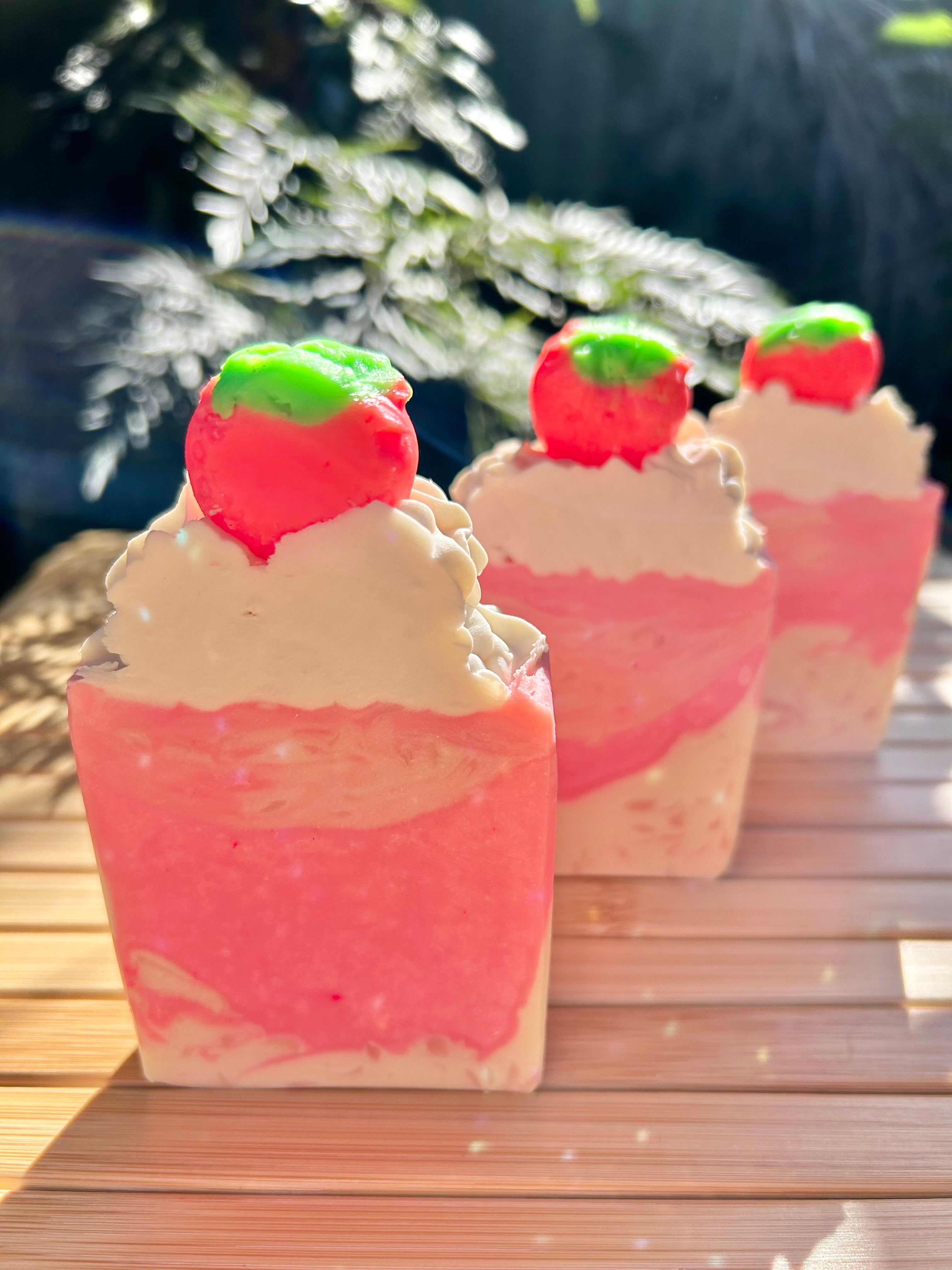 🍓 Strawberry & Cream Soap | Handmade Soap | Limited Edition 🍓