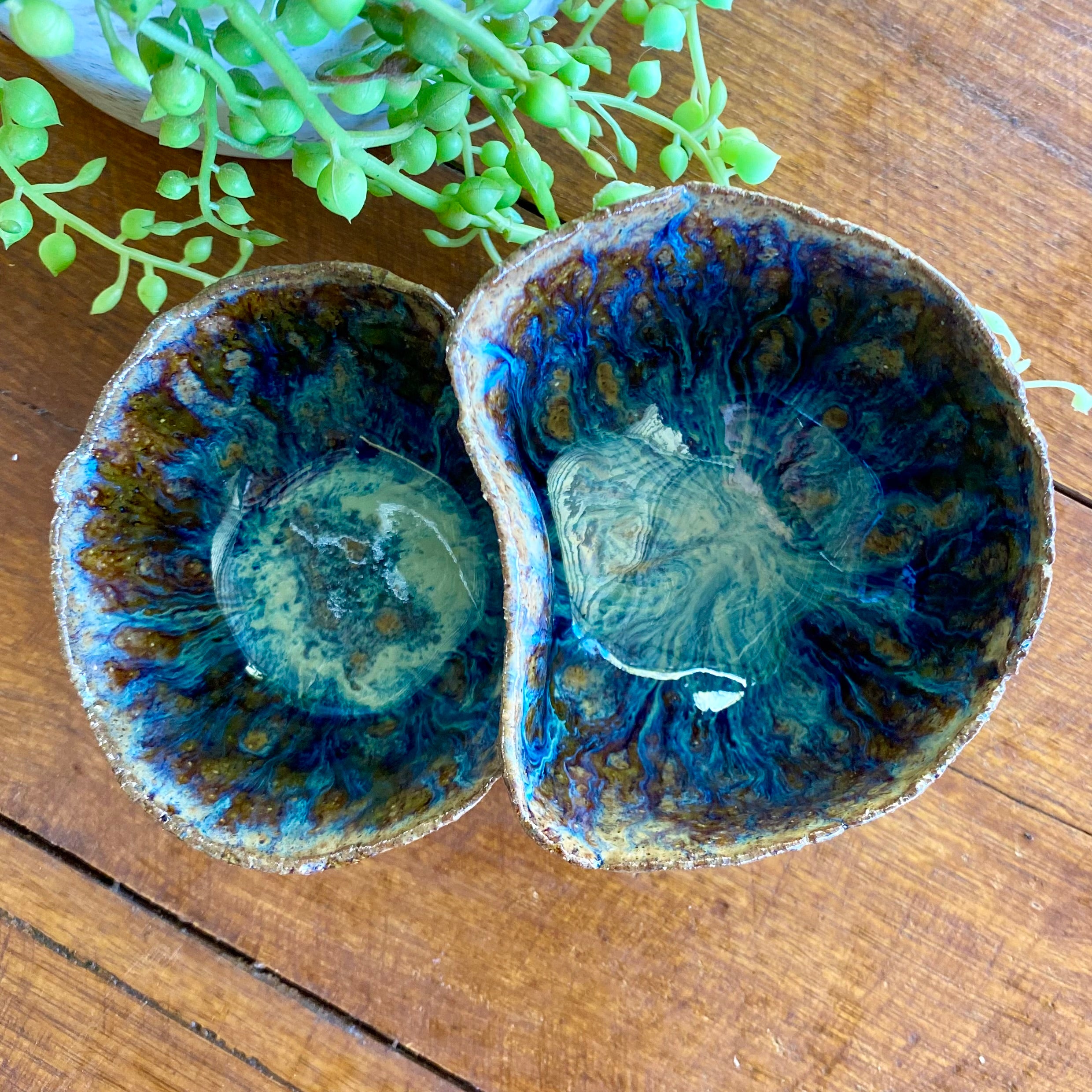 Handmade Ceramic Embracing Olive & Pit Bowl / Cherry & Pip Bowl|Handmade Pottery