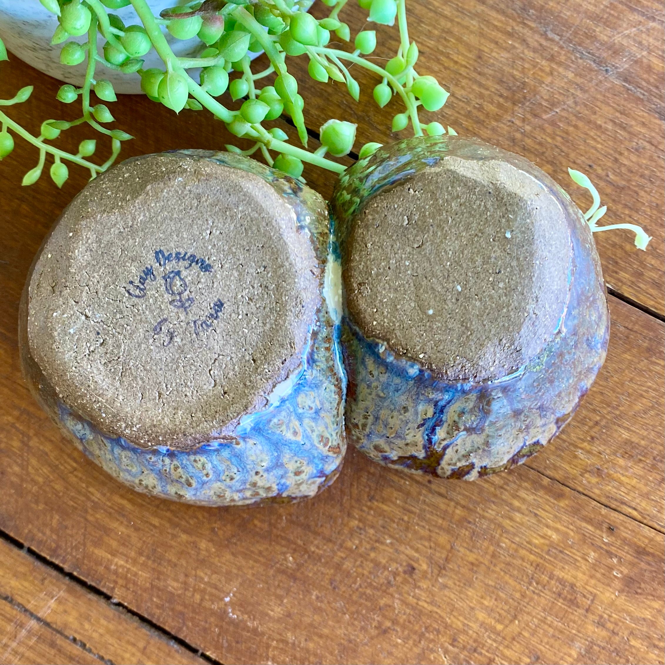 Handmade Ceramic Embracing Olive & Pit Bowl / Cherry & Pip Bowl|Handmade Pottery