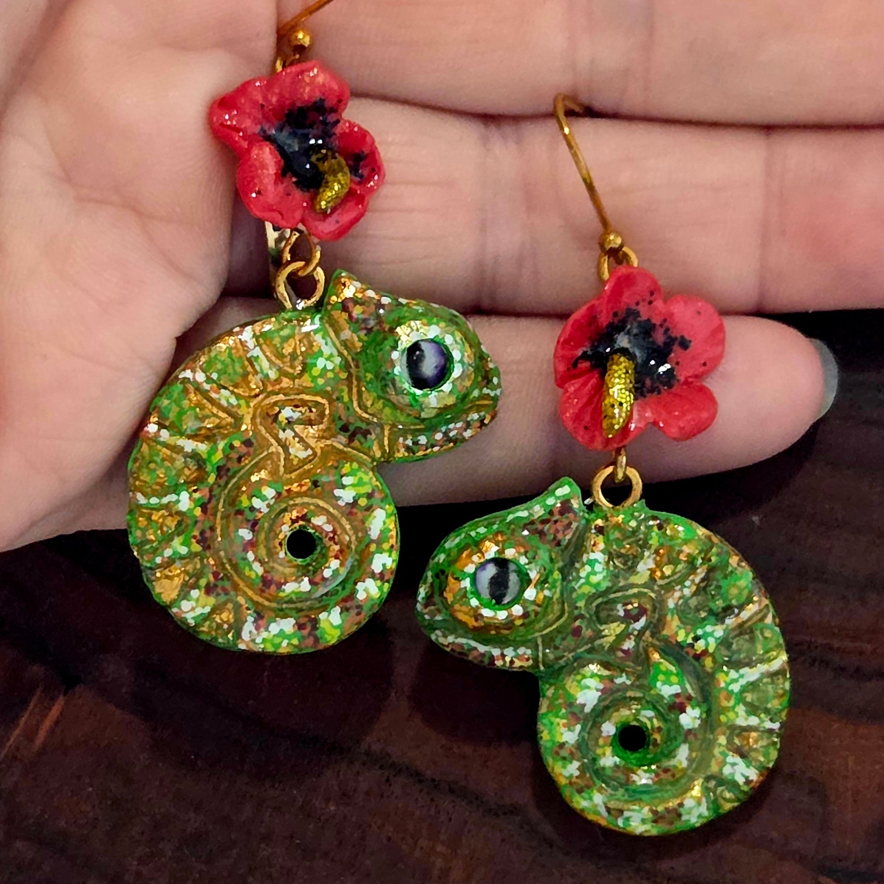 Chameleon Earrings