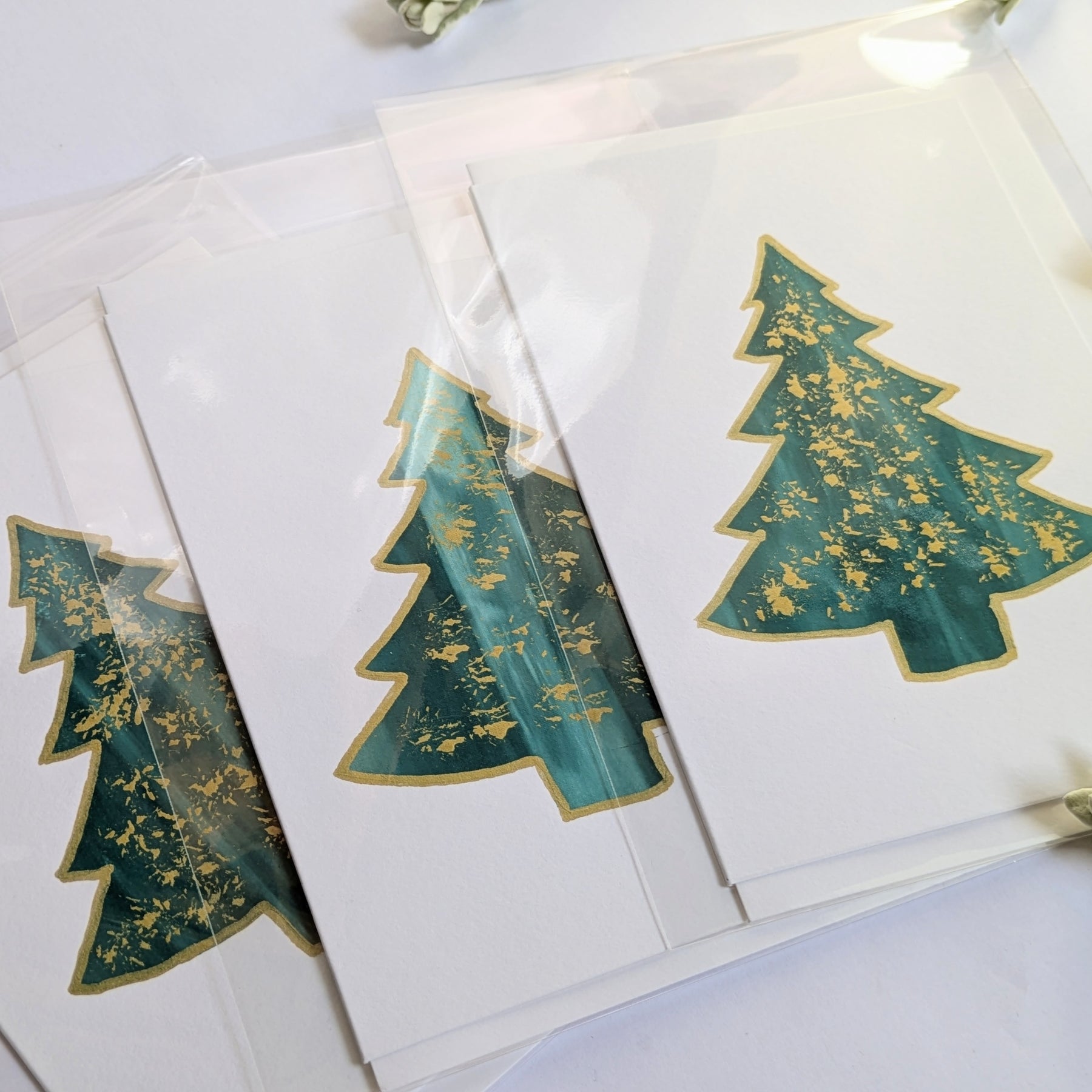 Hand Printed Christmas Cards