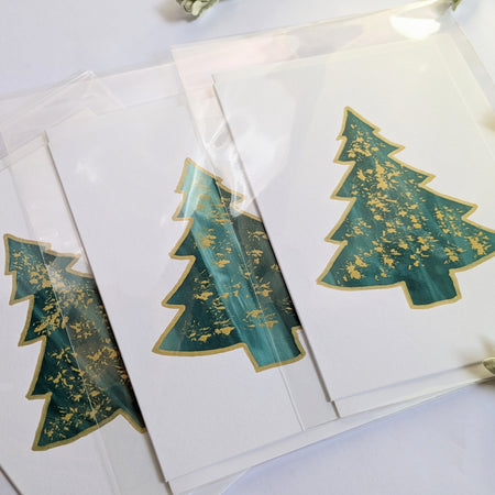 Hand Printed Christmas Cards
