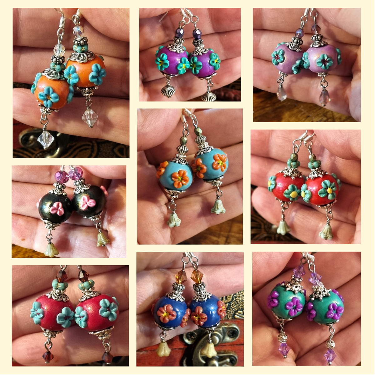 Lampflower Collection Silver findings