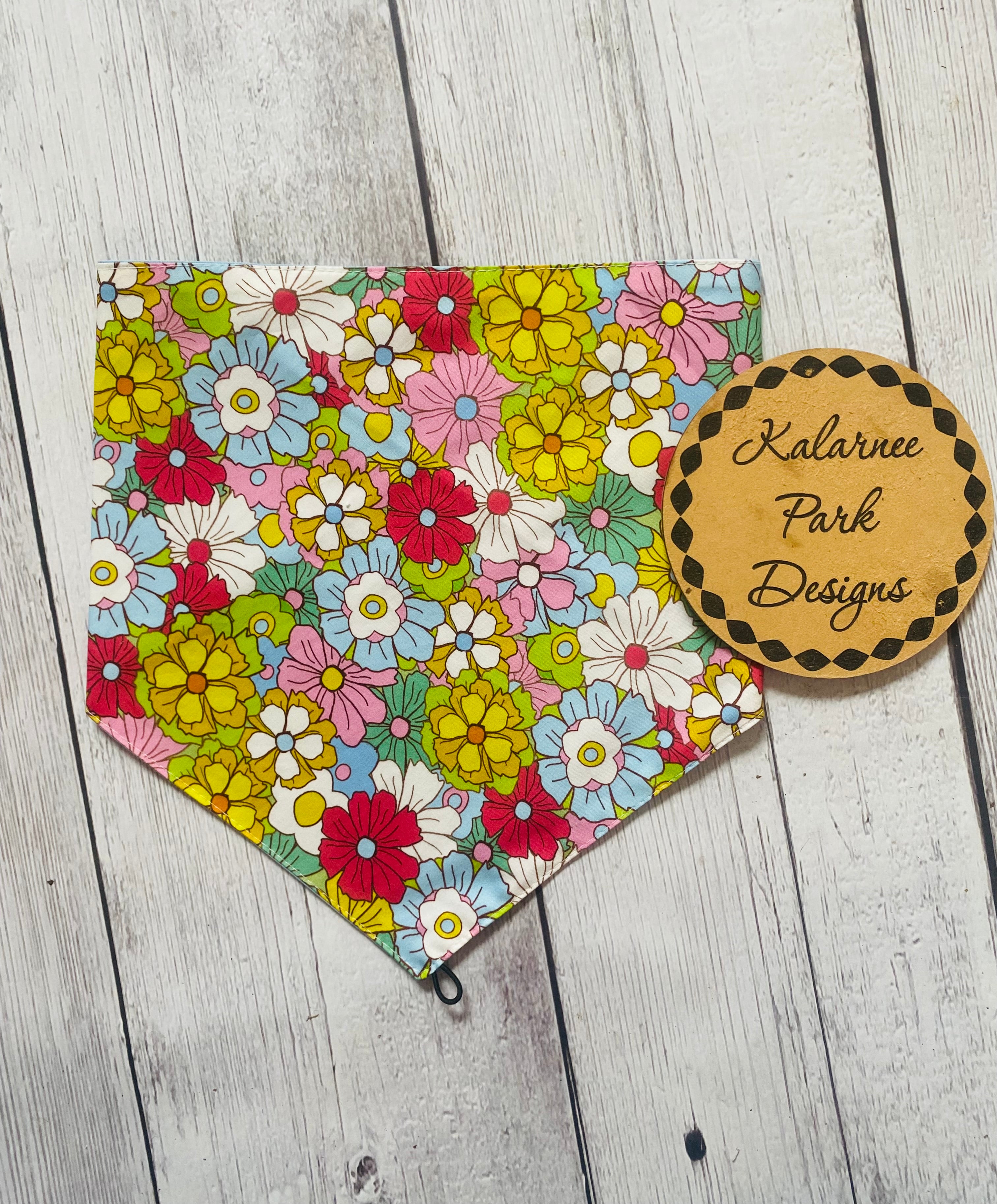 Ladies Reversible Sun Safe Neck Scarf Floral Collection