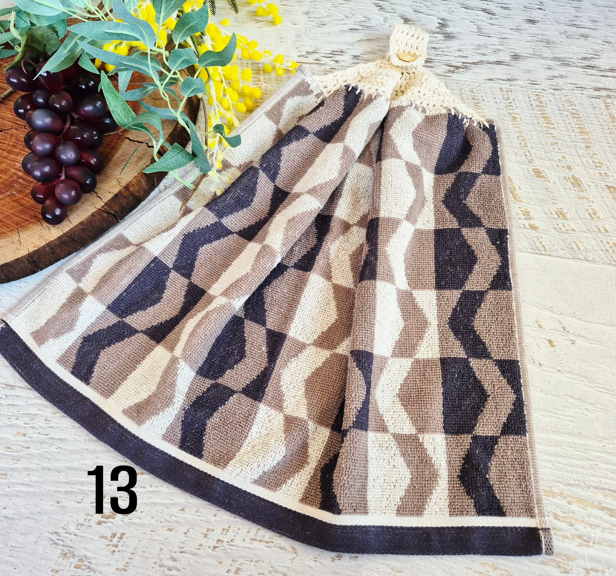 Kitchen Hand Towel | Hanging | Cotton | SINGLE LAYER | 9 Styles - 10-18