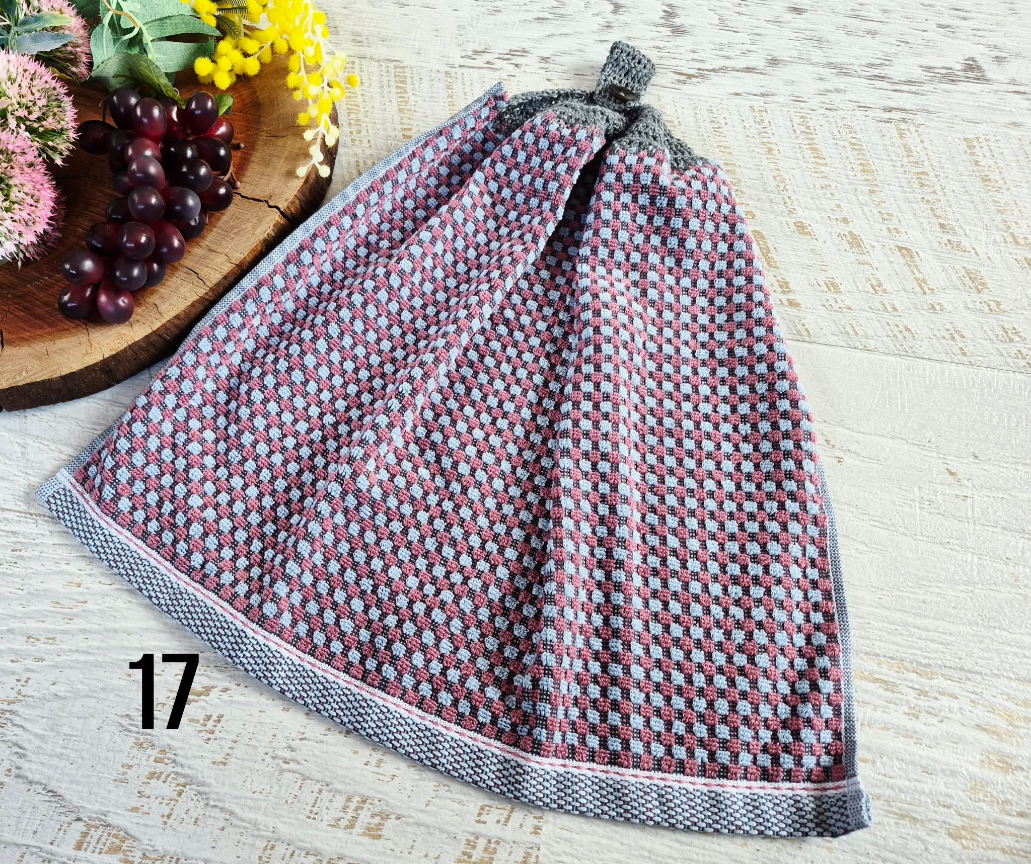 Kitchen Hand Towel | Hanging | Cotton | SINGLE LAYER | 9 Styles - 10-18