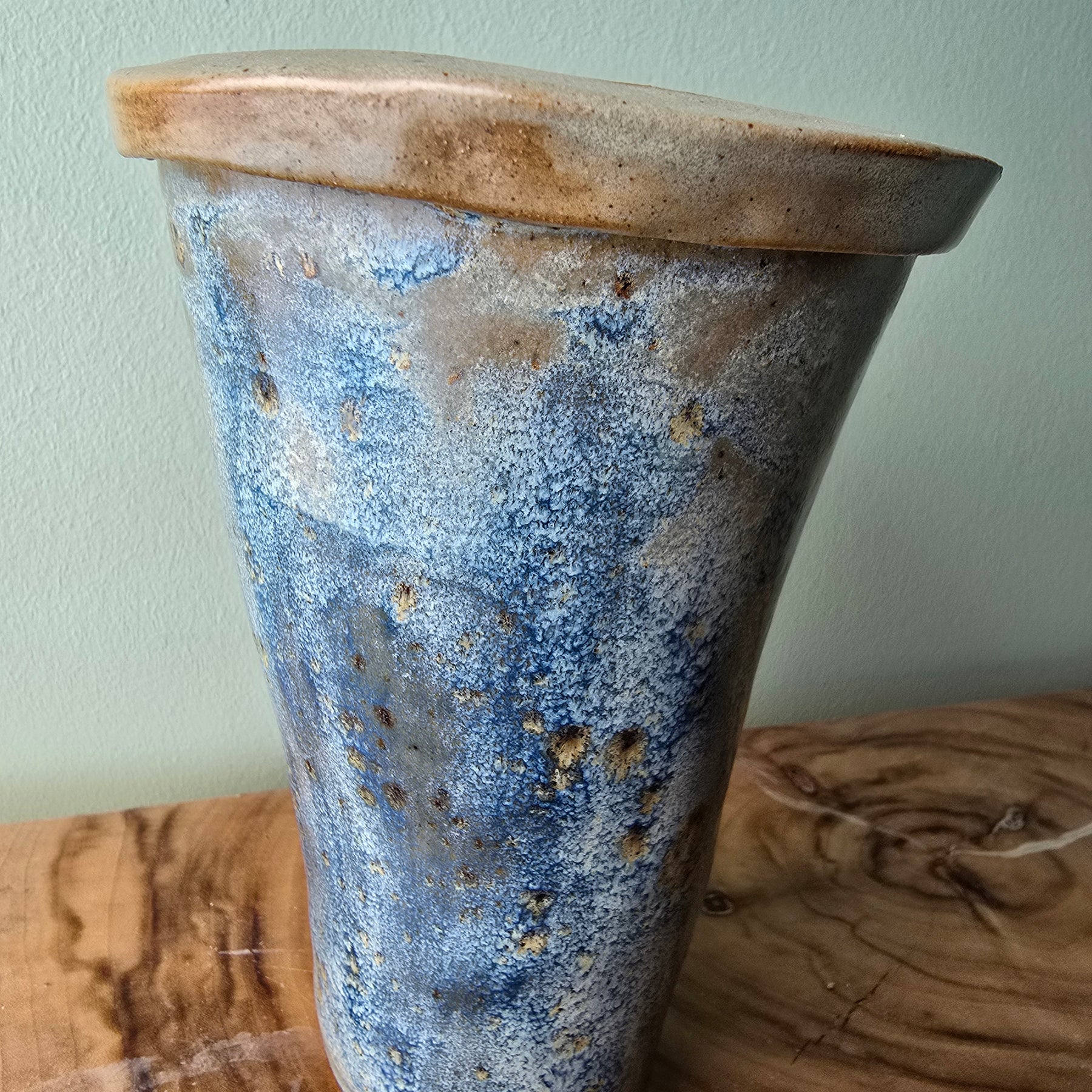 Elegant tall vase