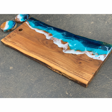Beach waves | serving board | serving platter | charcuterie board | Christmas gift | gift ideas | serve board | homewares