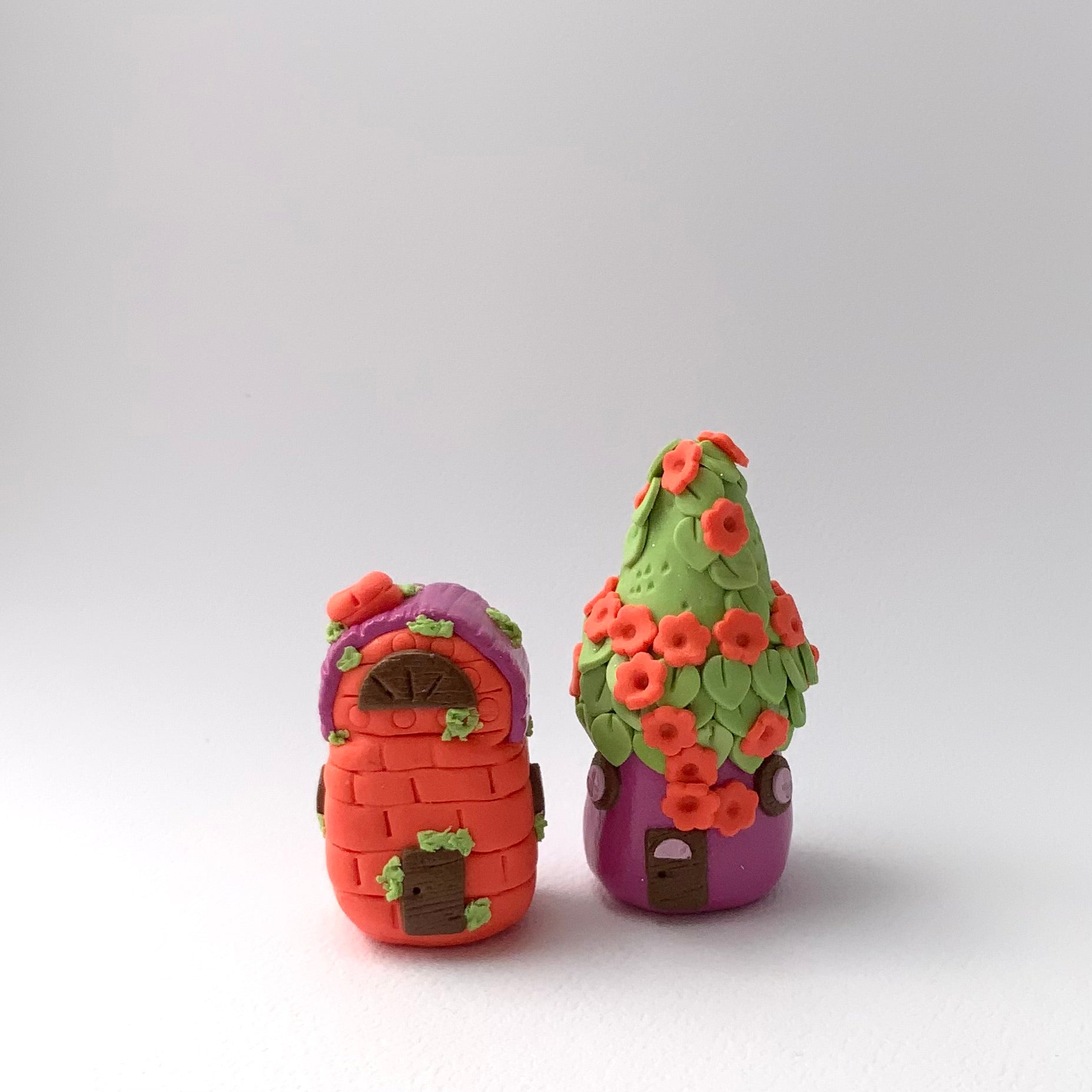 WONKY HOMES | Handmade Polymer Clay Miniature Duos