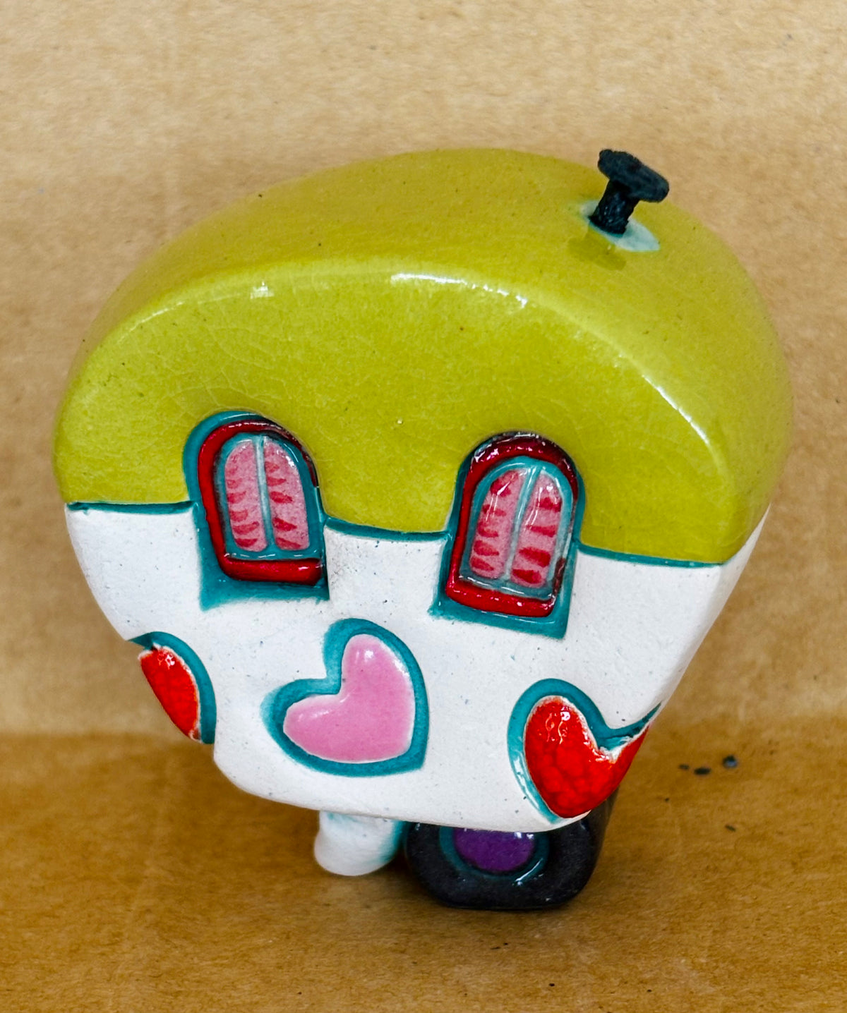 Small Retro Collectable Ceramic Caravan 5