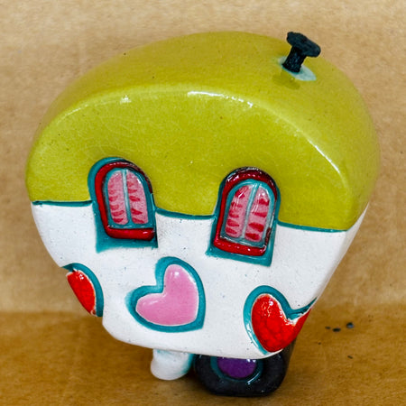 Small Retro Collectable Ceramic Caravan 5