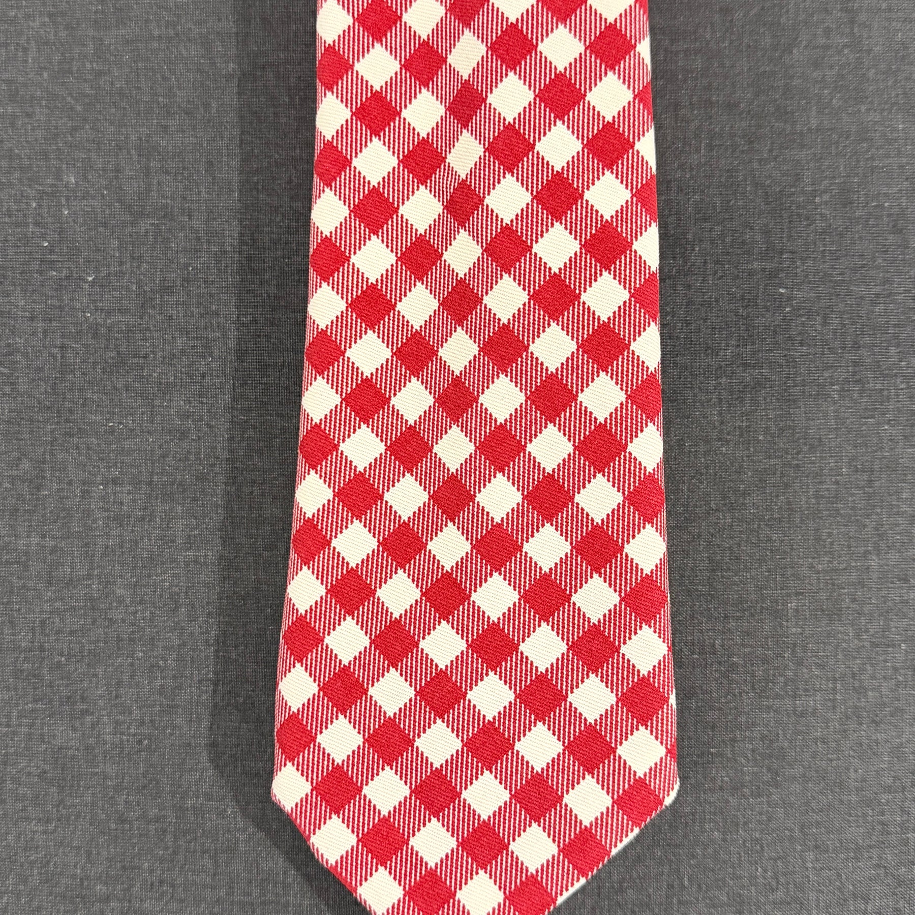 Neck Tie - Red Check