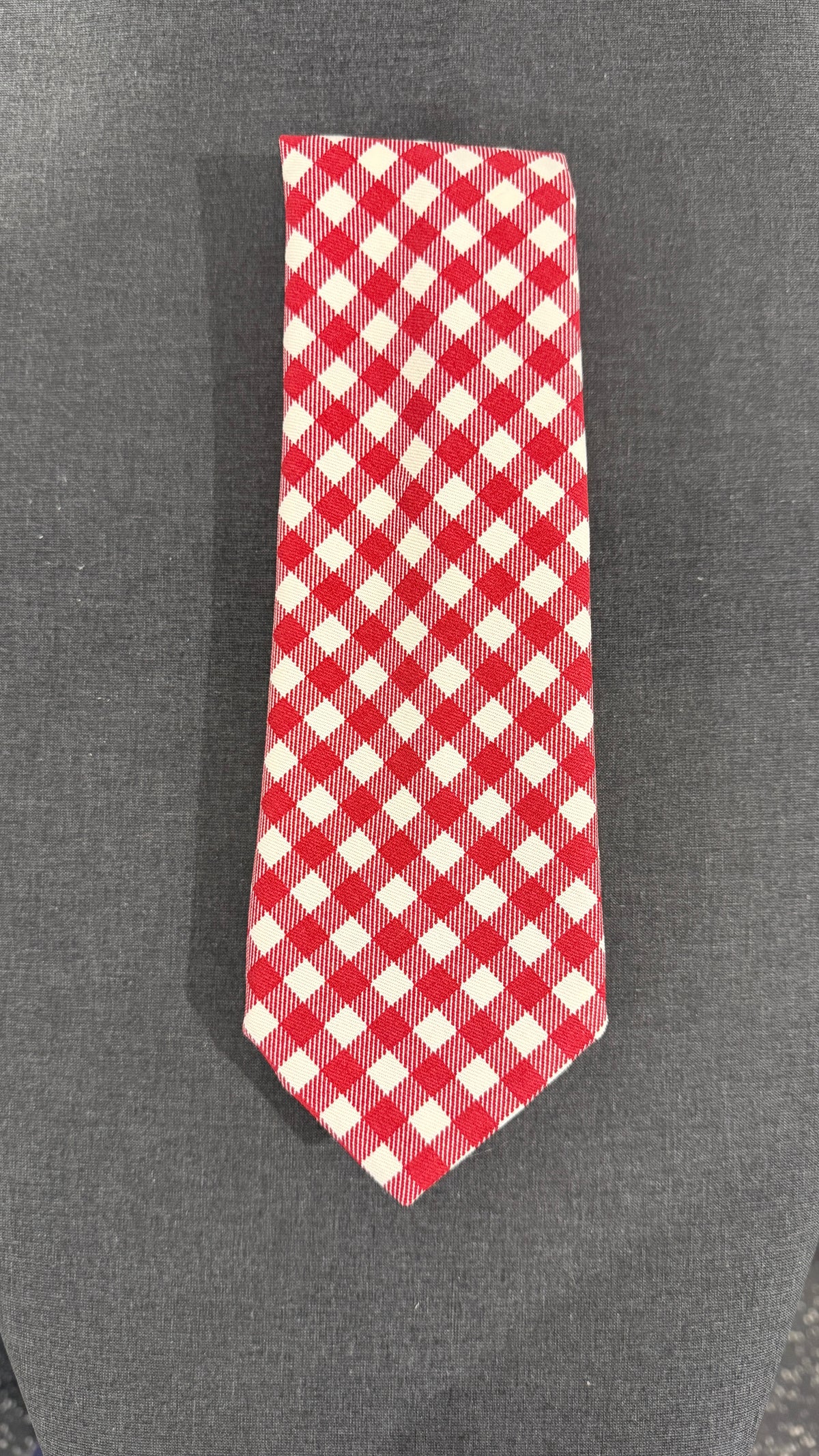 Neck Tie - Red Check