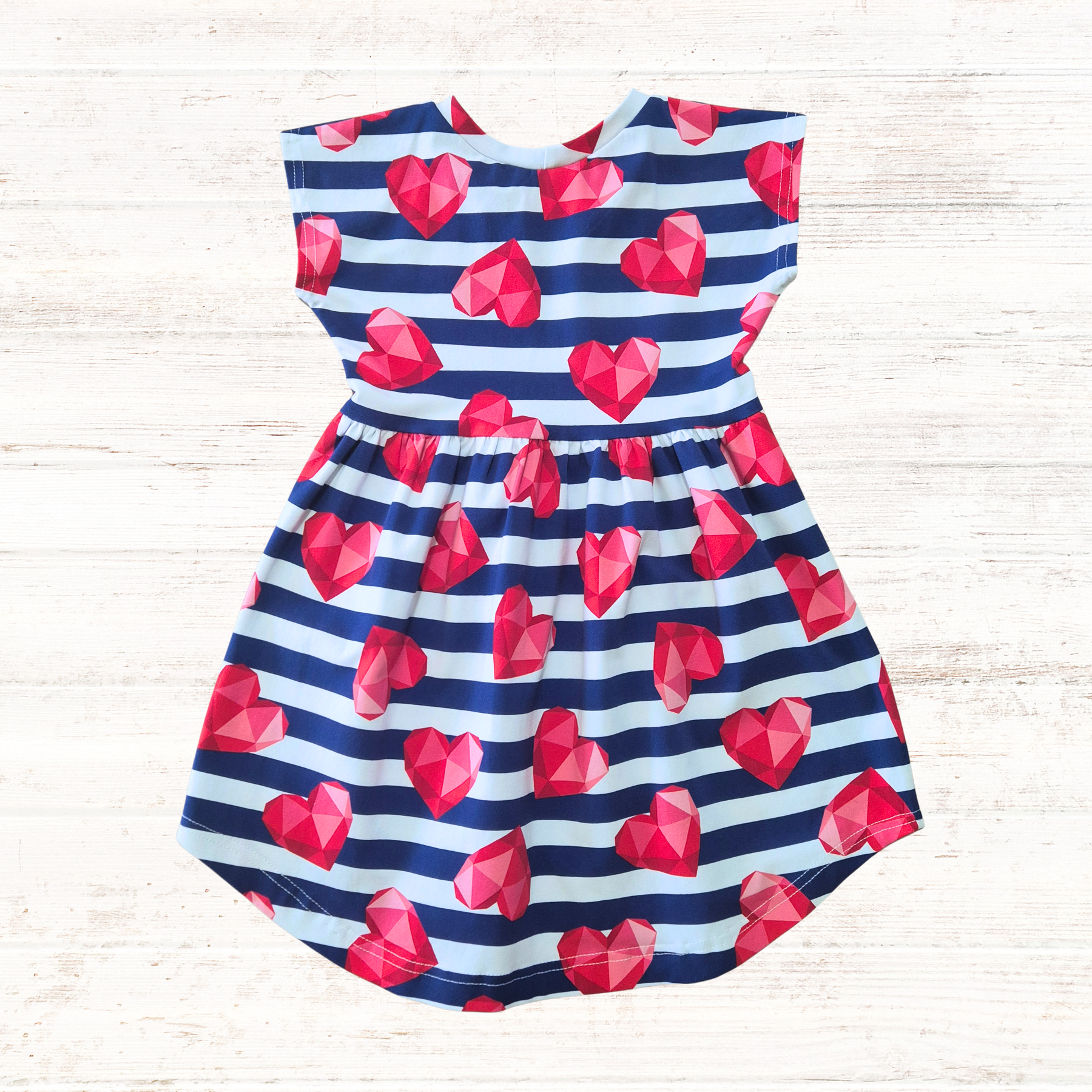 Kids Nautical Dress - Sizes 2 and 4 - Ready to Ship!