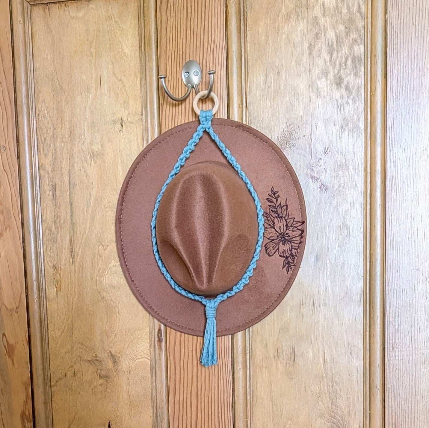 Kemena Single & Double Macrame Hat Hanger