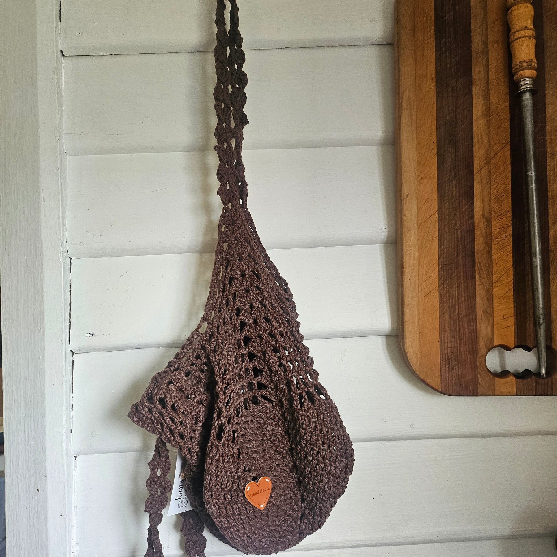 Farmhouse Crochet Market Bag