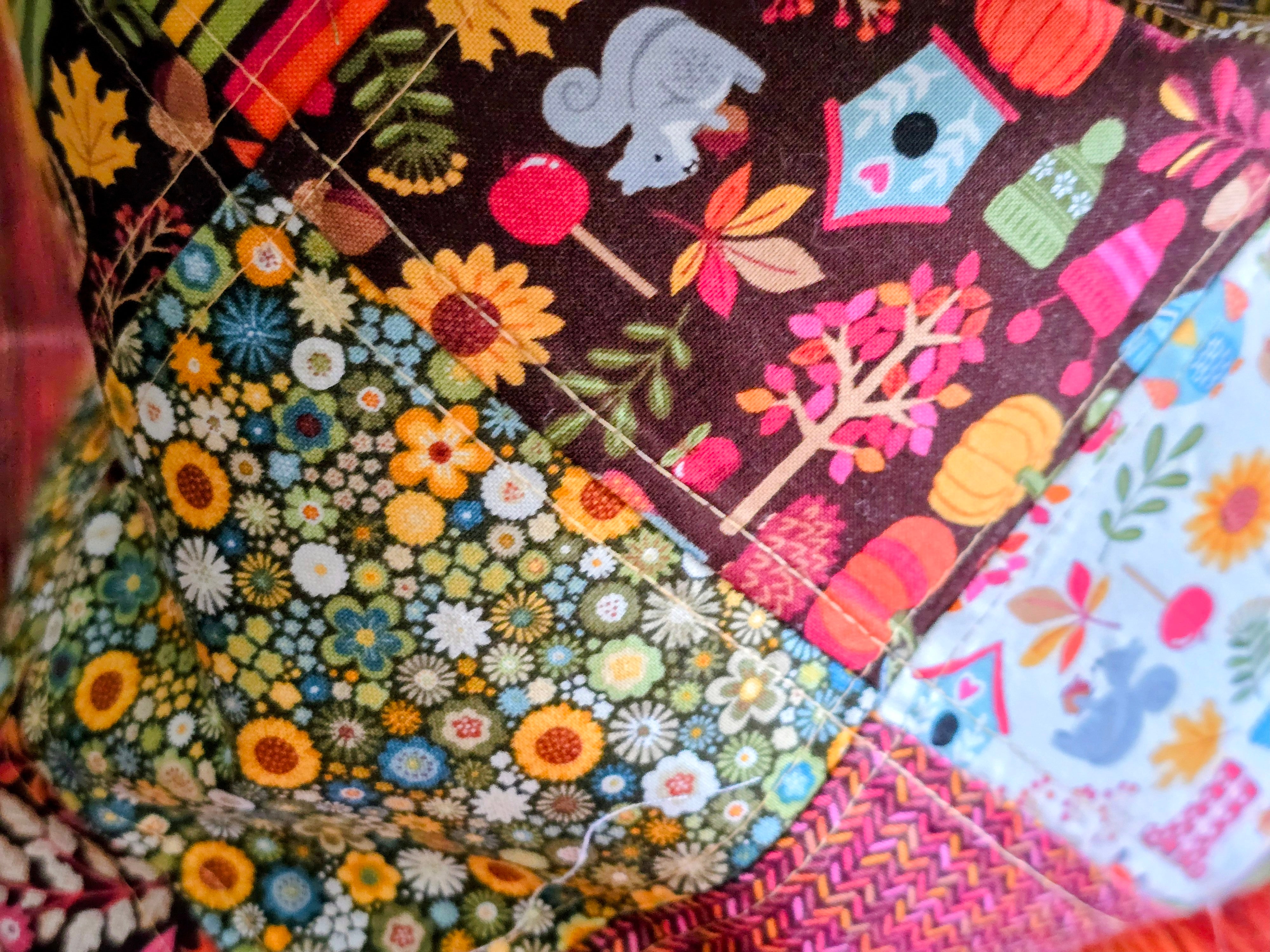 Handmade | Patchwork |Tote | Handbag | Earthy | Design