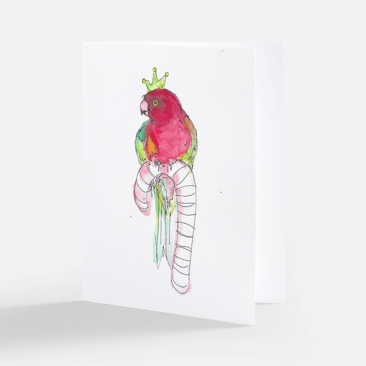 King Parrot | Christmas Card | Australian Native Bird | Greeting Card