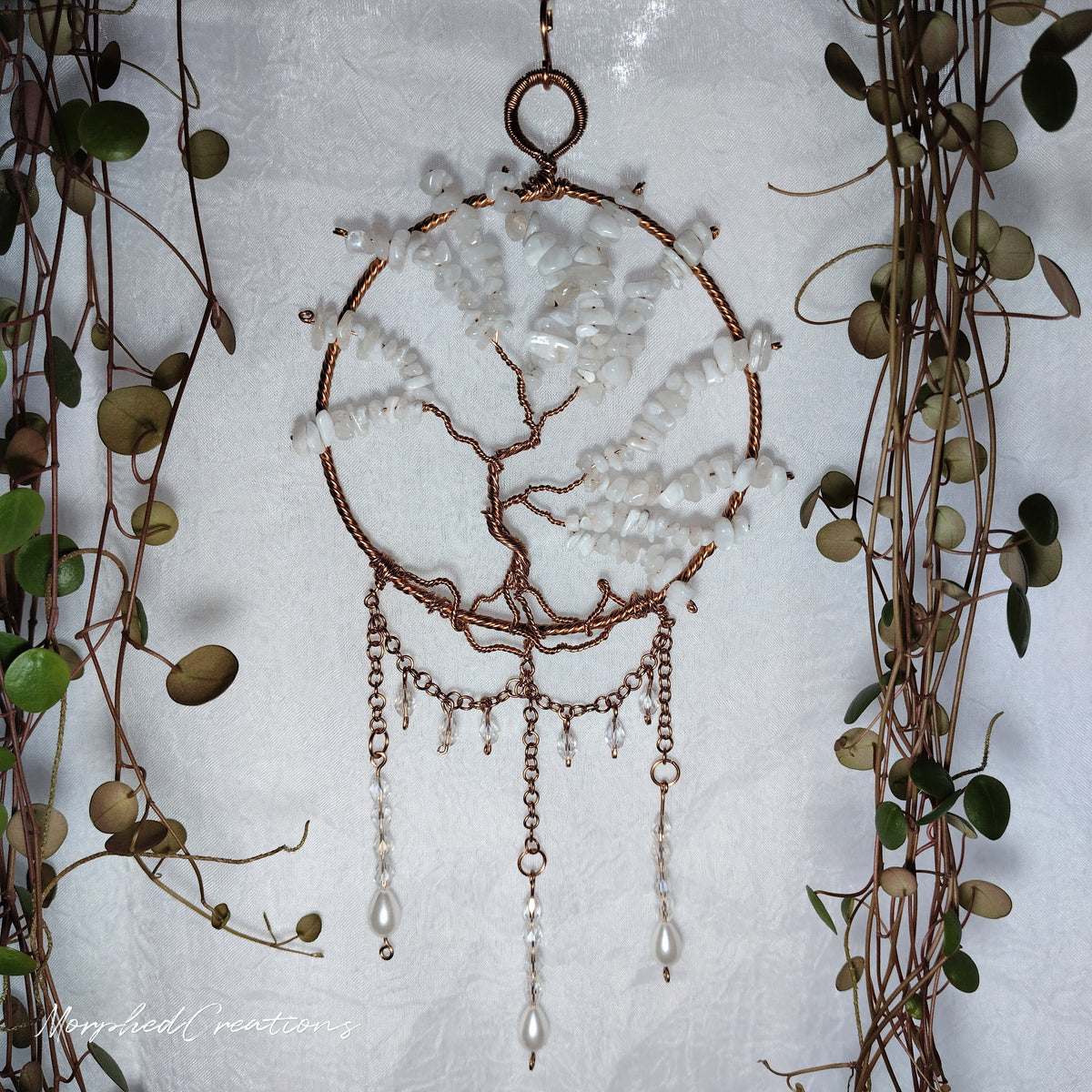 Cooper Celtic Moonstone Tree of Life