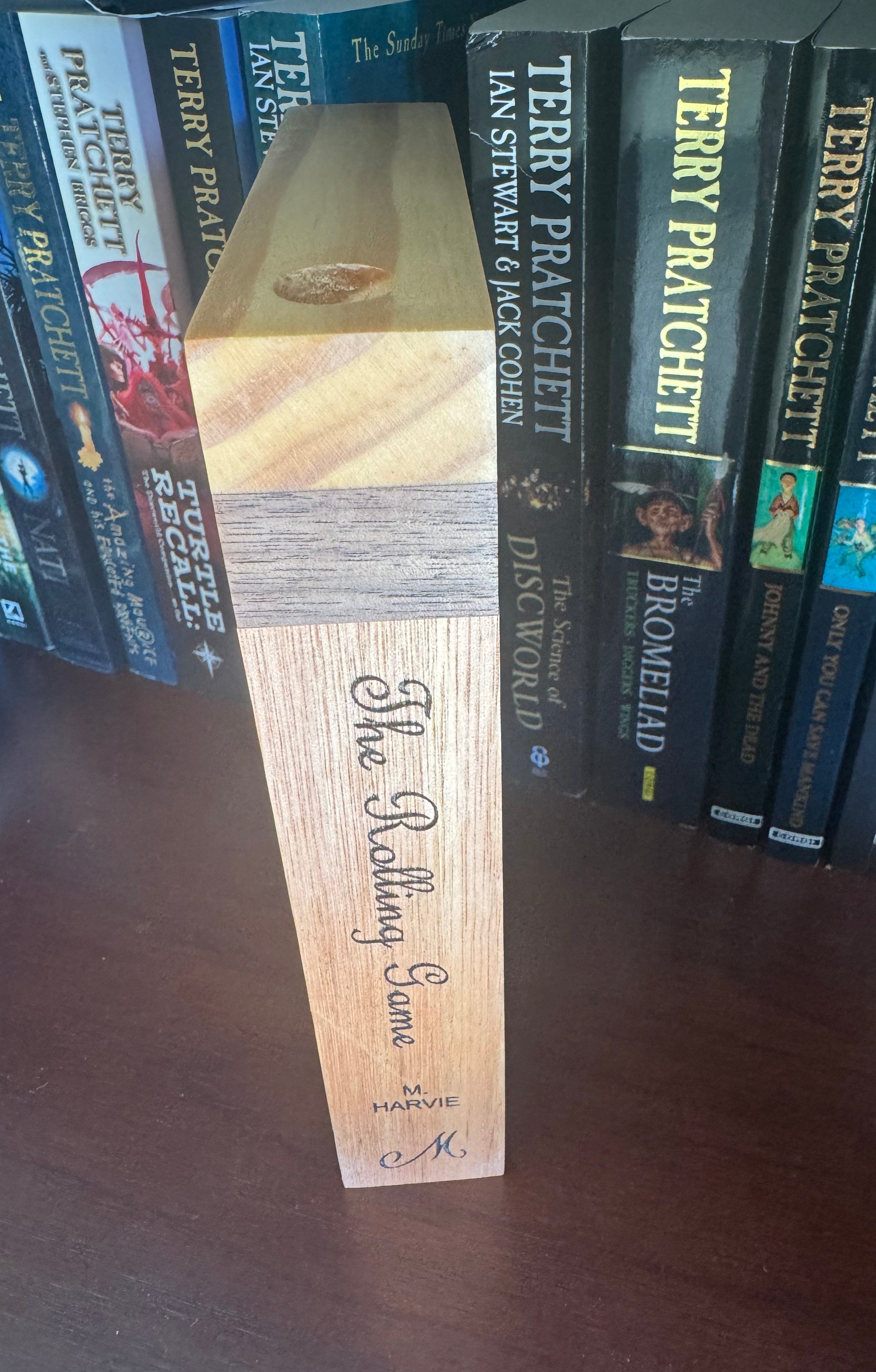 Dice Rolling Tray Book