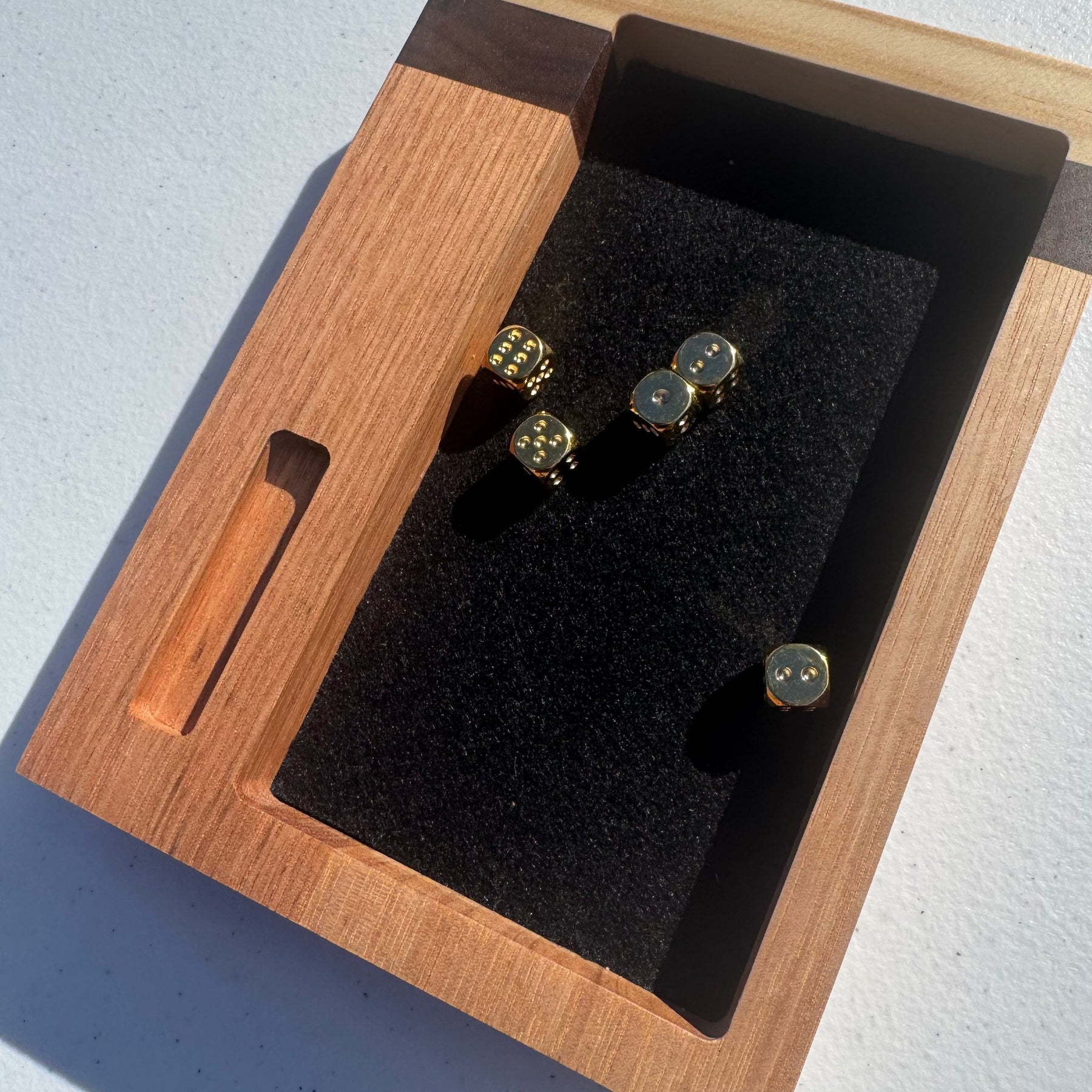 Dice Rolling Tray Book