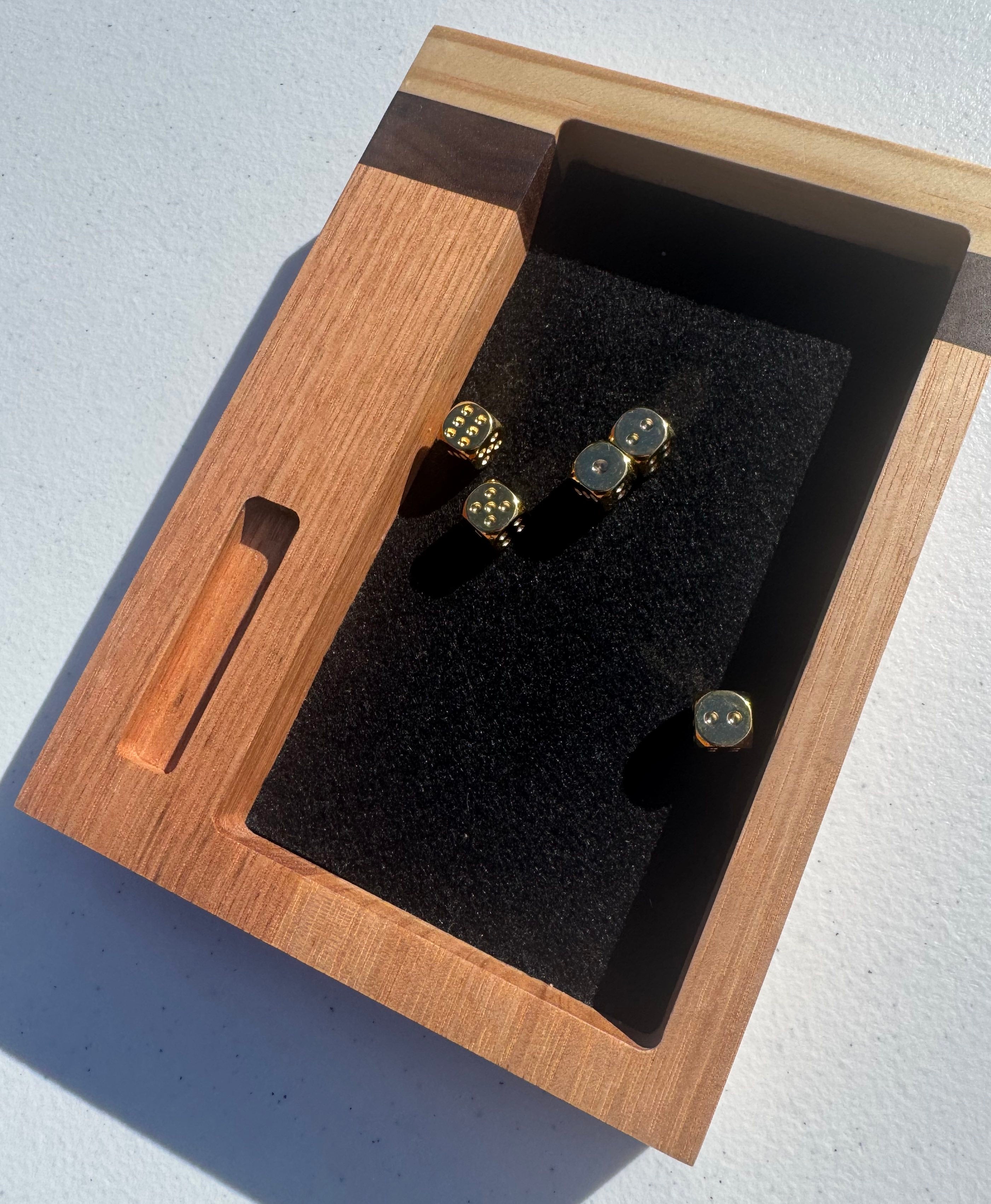 Dice Rolling Tray Book