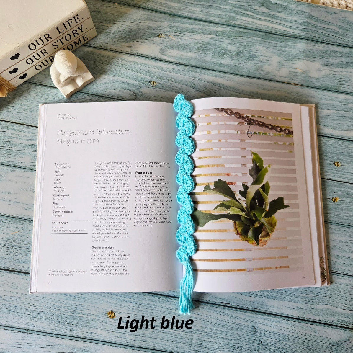 Crochet Bookmark | Handmade Book Mark | Various colours