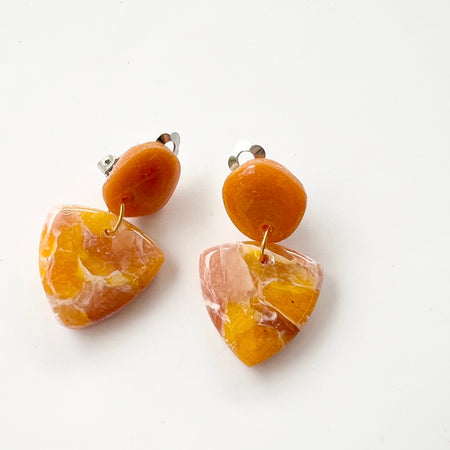 Earrings ~ ClipOns ~ Dangles ~ Stone Look