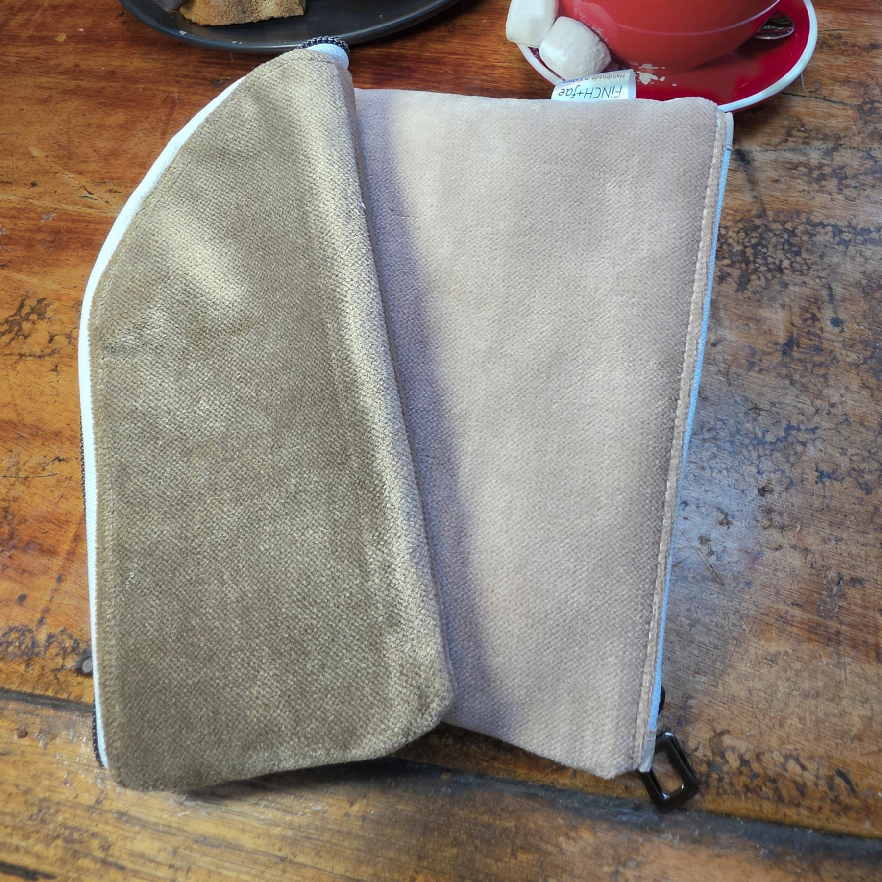 Duo Pack: Upcycled Glasses Case and Zipper Pouch