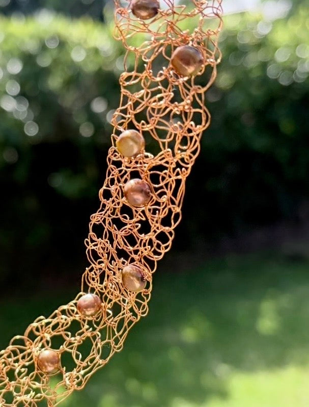 “Power of Copper” necklace