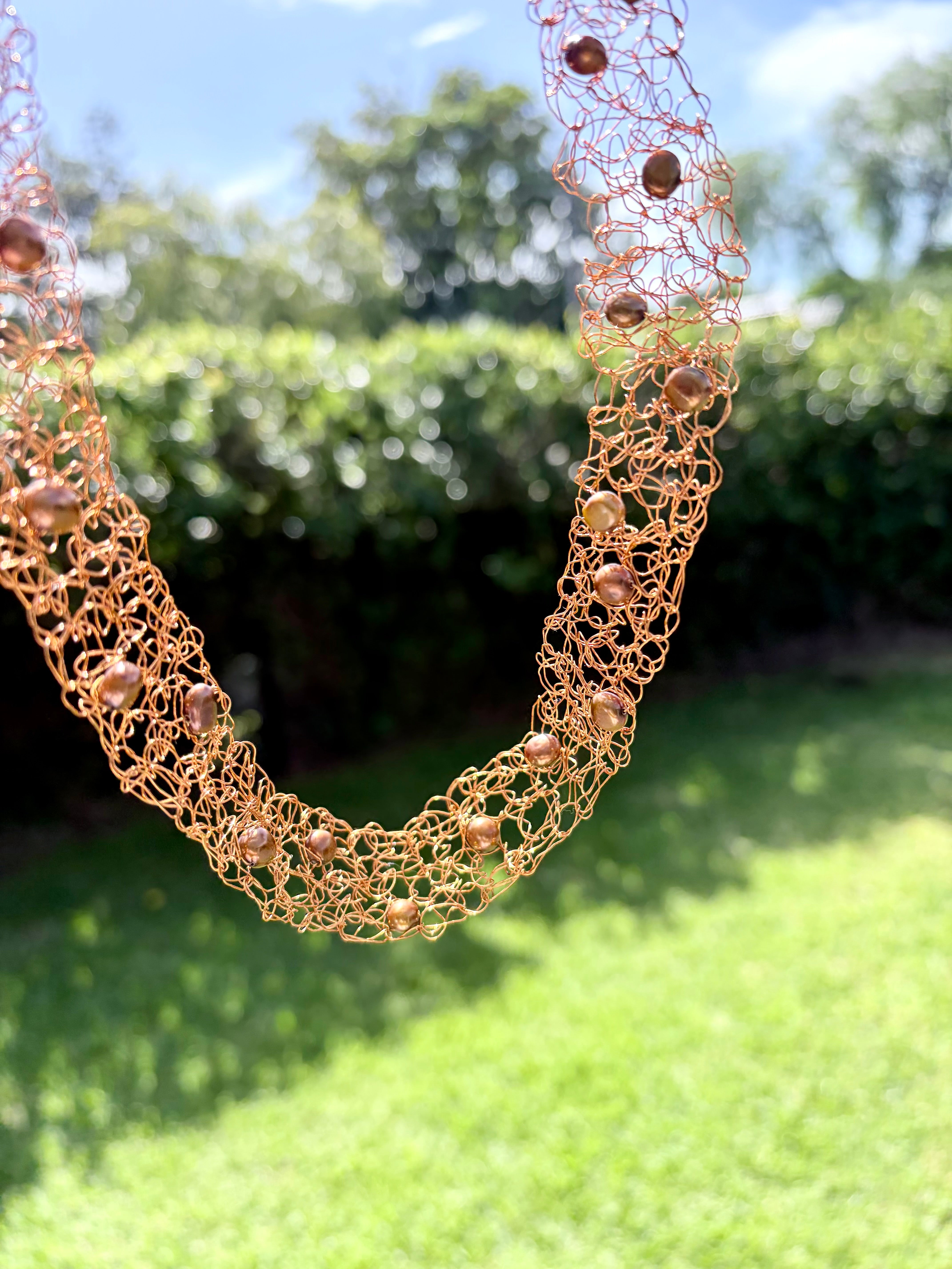 “Power of Copper” necklace