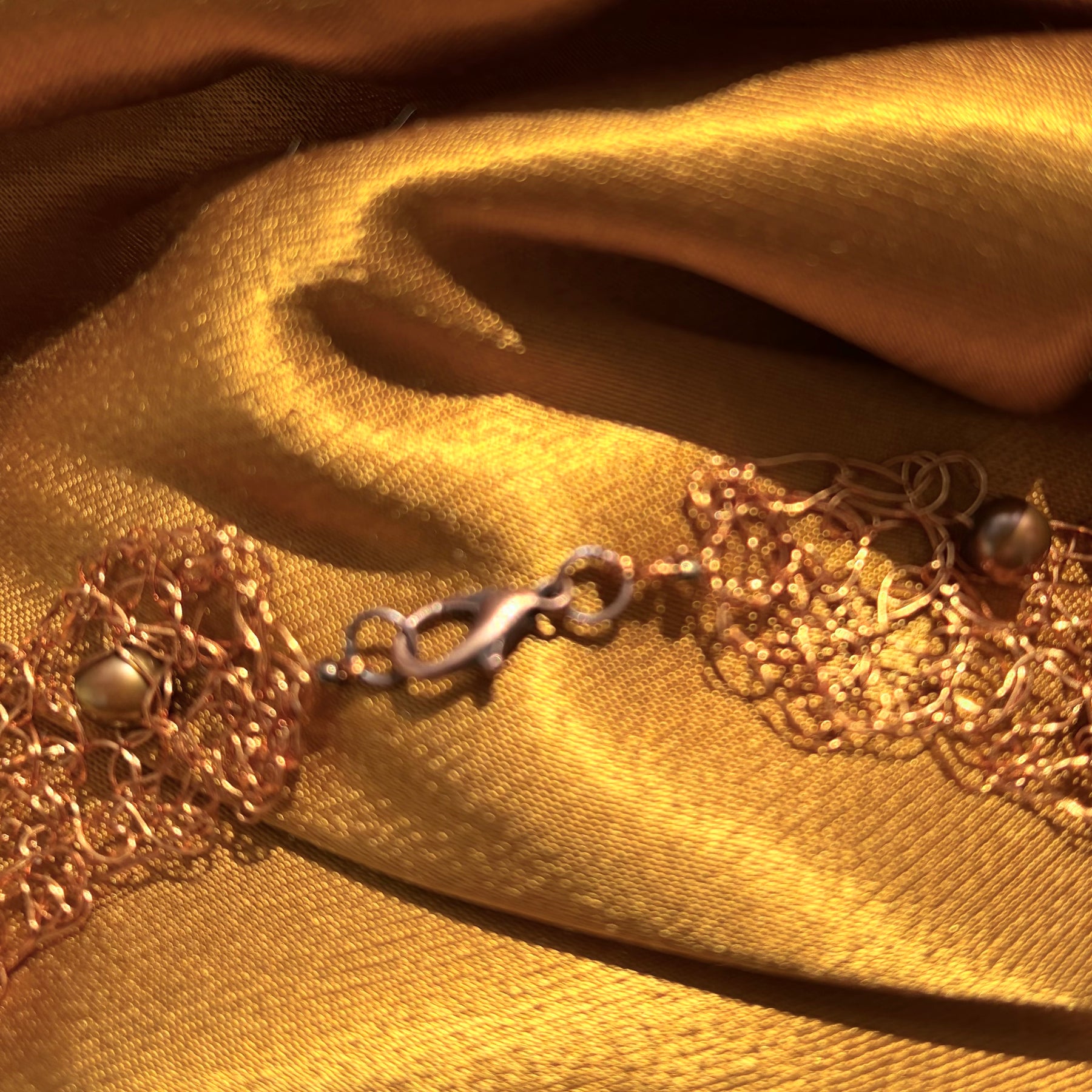 “Power of Copper” necklace