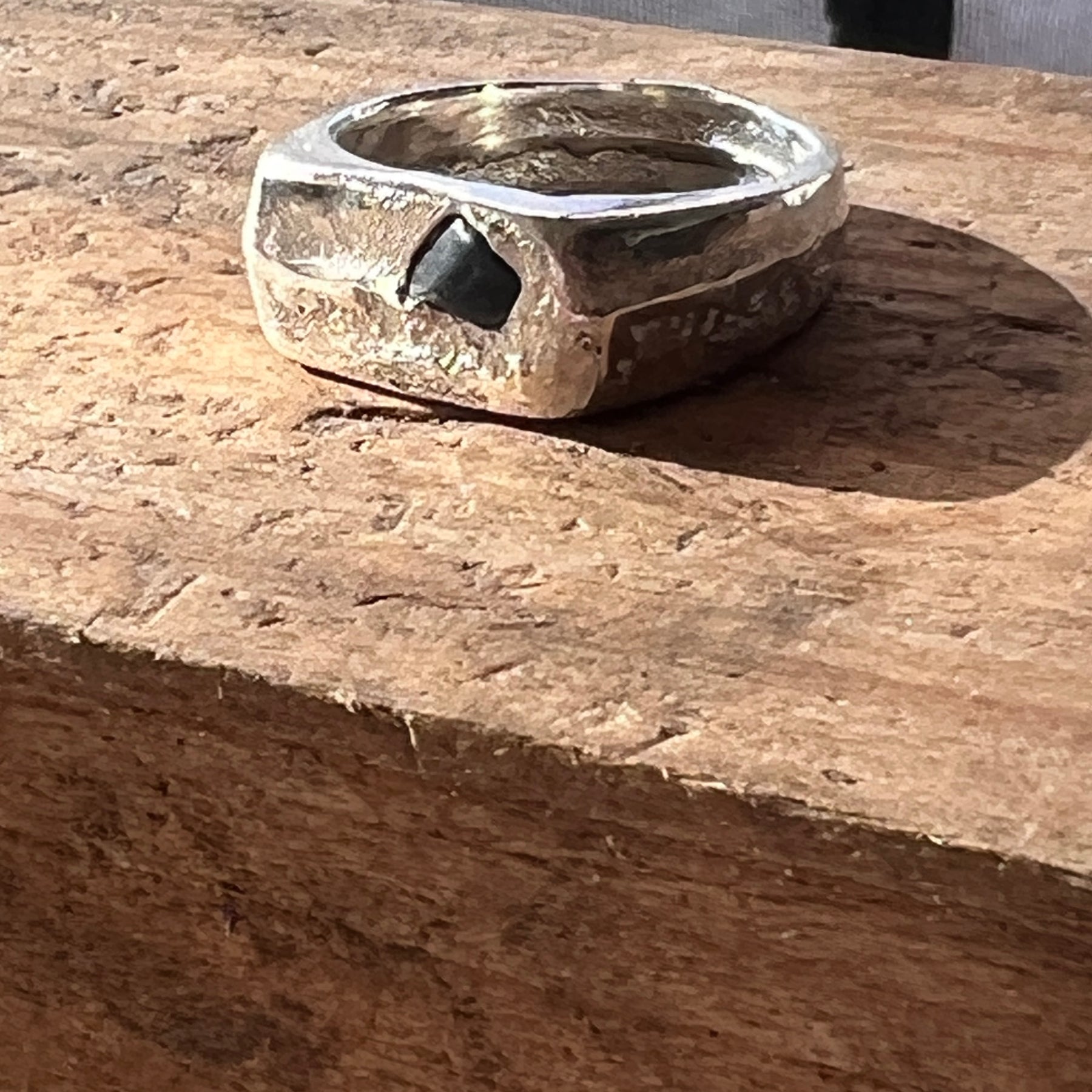 “Mount Wellington” Signet Ring & Sapphire