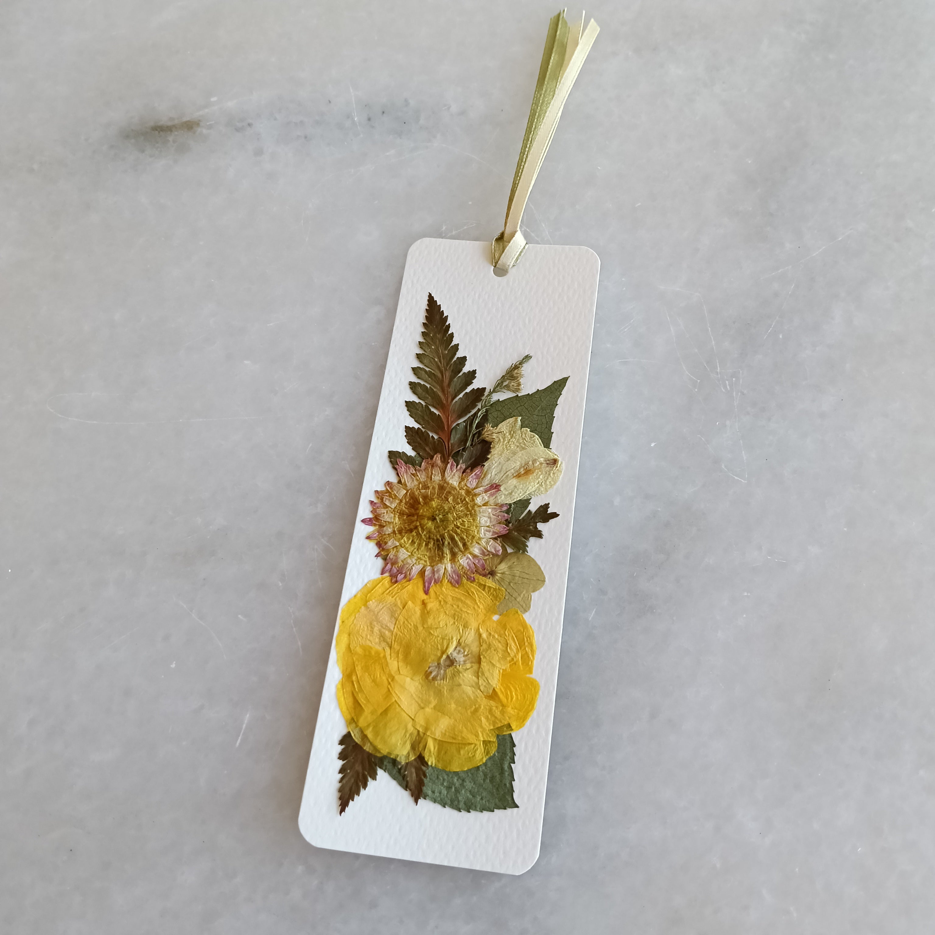 Pressed Flower Bookmark