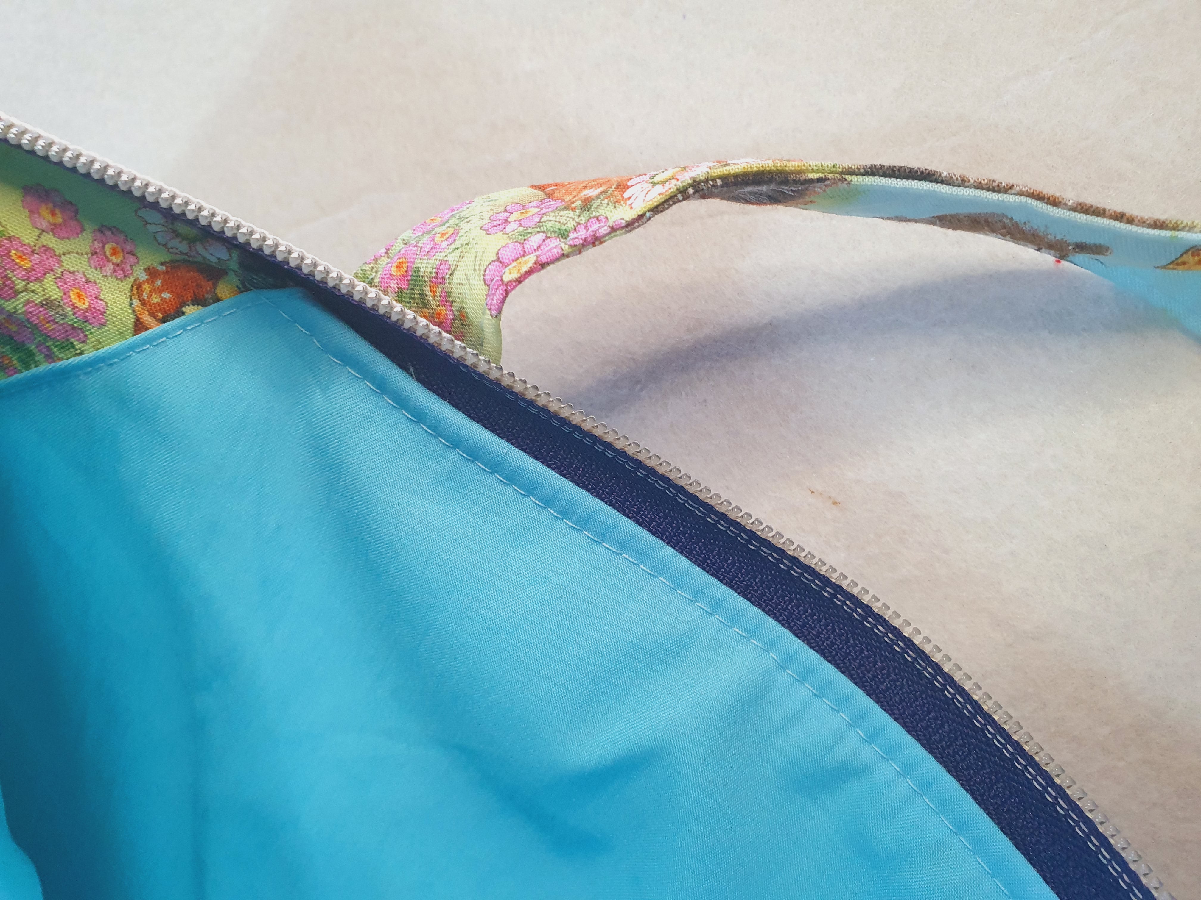 Personalized kittens inspired library and laptop bag with a glow-in-the-dark name