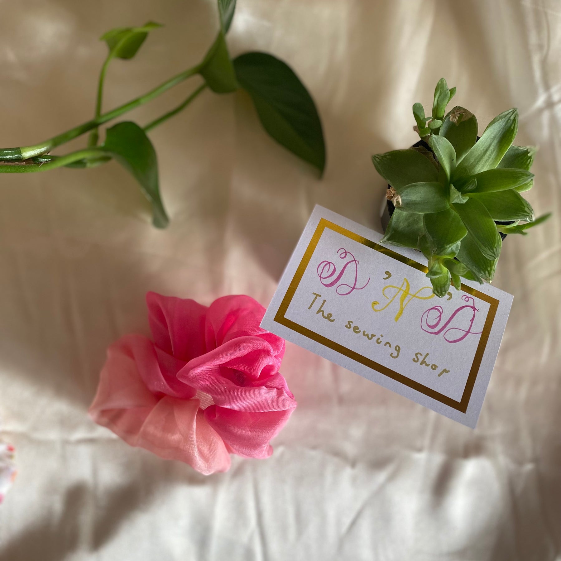 Spring Special Floral Fabric Scrunchies
